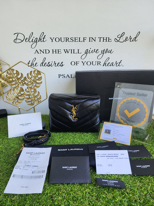 YSL TOY LOU BLACK GHW