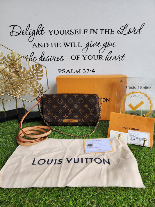 LOUIS VUITTON FAVORITE PM MONOGRAM