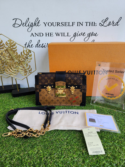 LOUIS VUITTON TRUNK CLUTCH REVERSE MONO