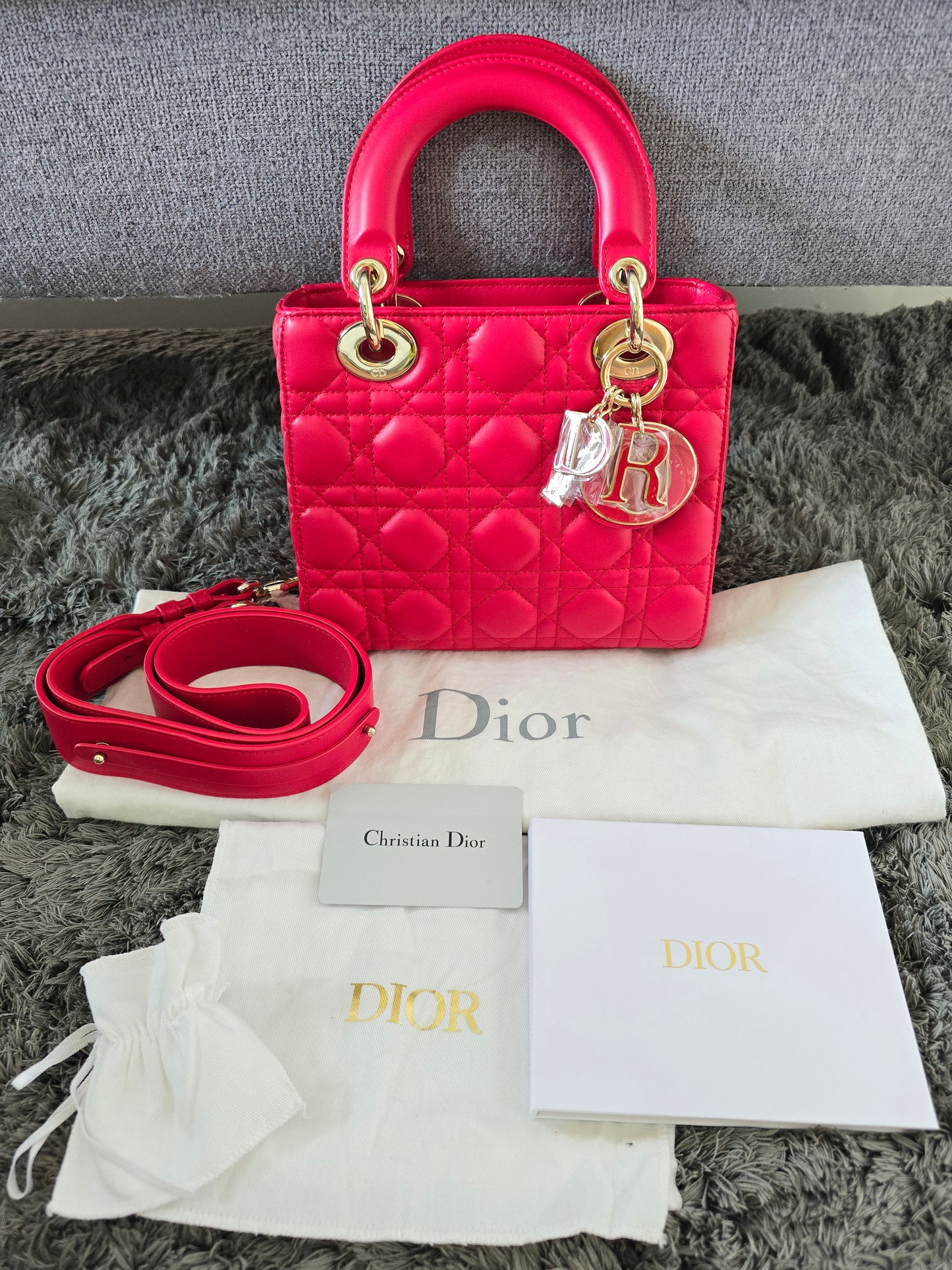 LADY DIOR SMALL ABC STRAP