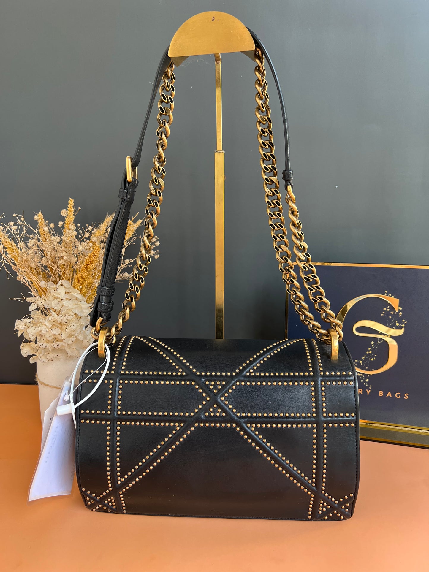 Dior Diorama Studded Flap