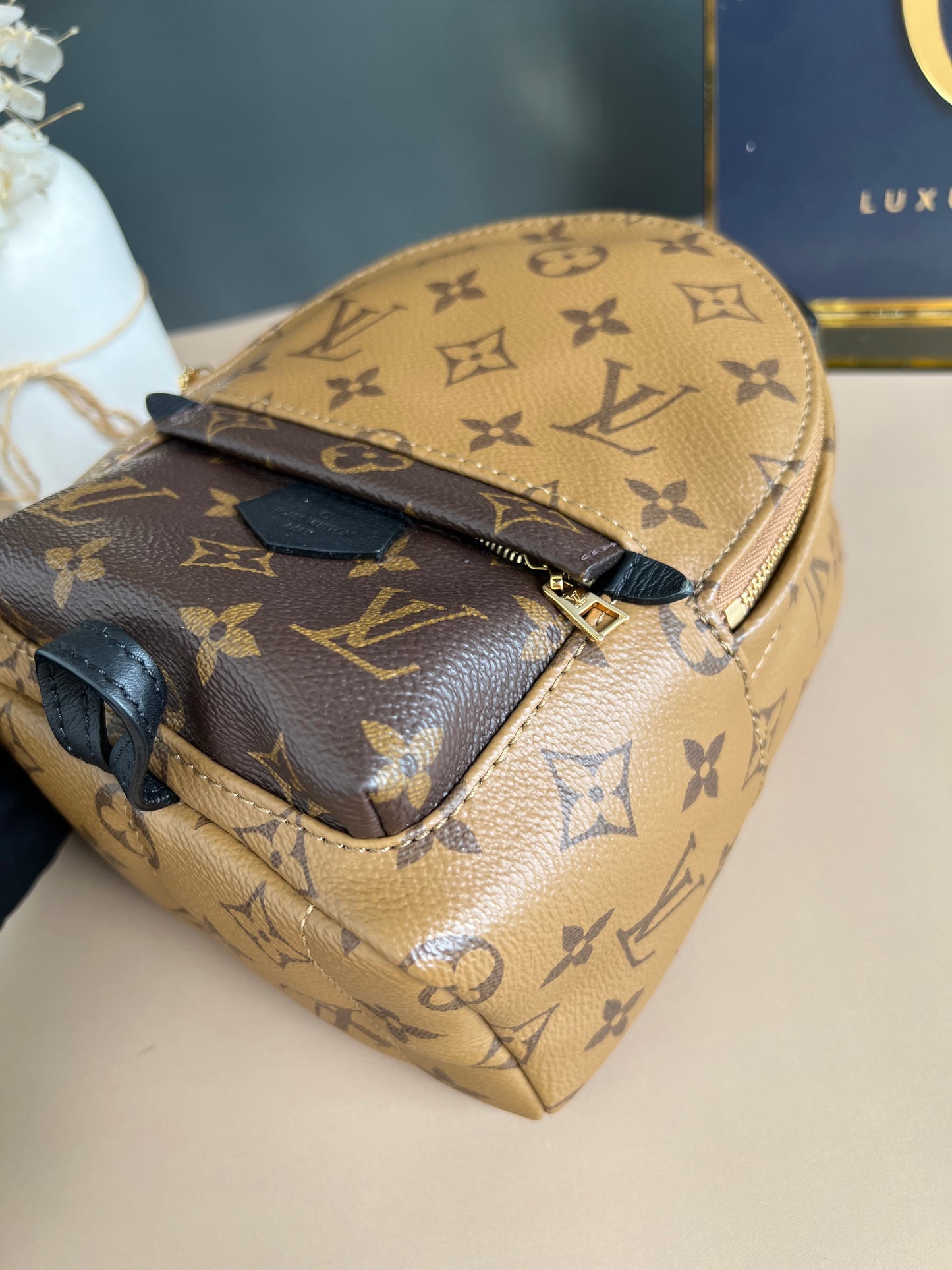 LOUIS VUITTON PALMSPRING MINI REVERSE MONOGRAM