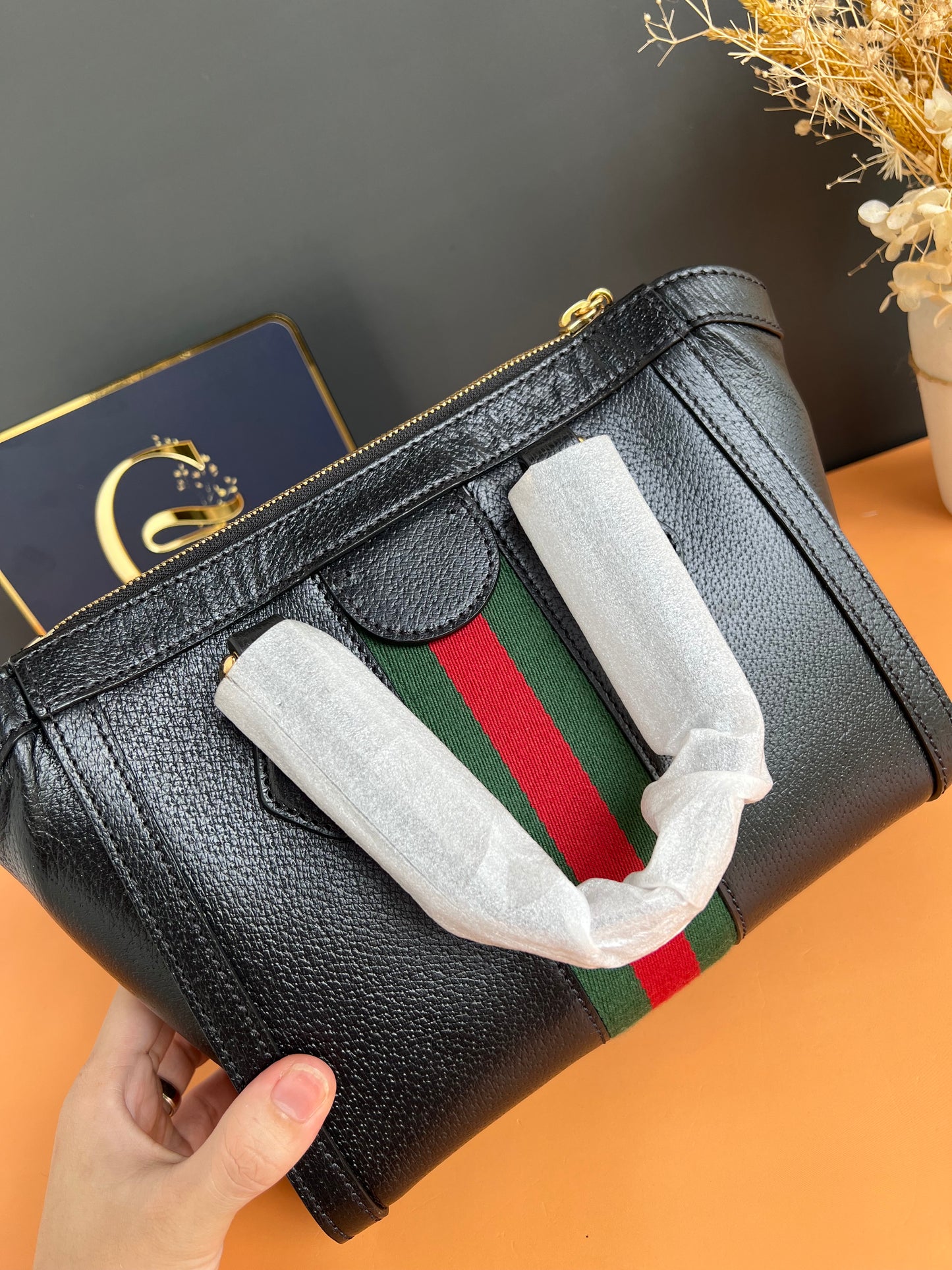 GUCCI OPHIDIA GG TOTE