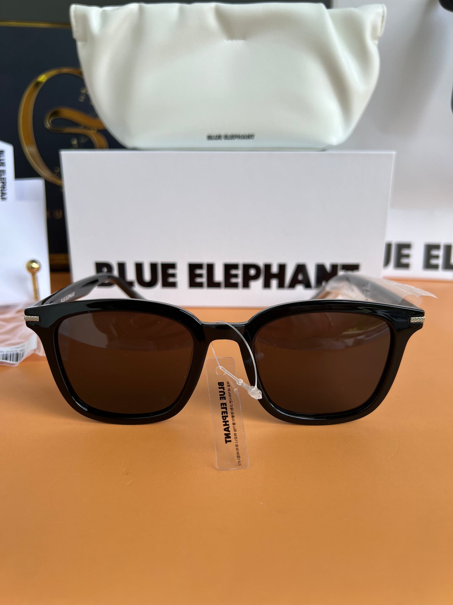 BLUE ELEPHANT SUNGLASSES DUSTIN BLACK