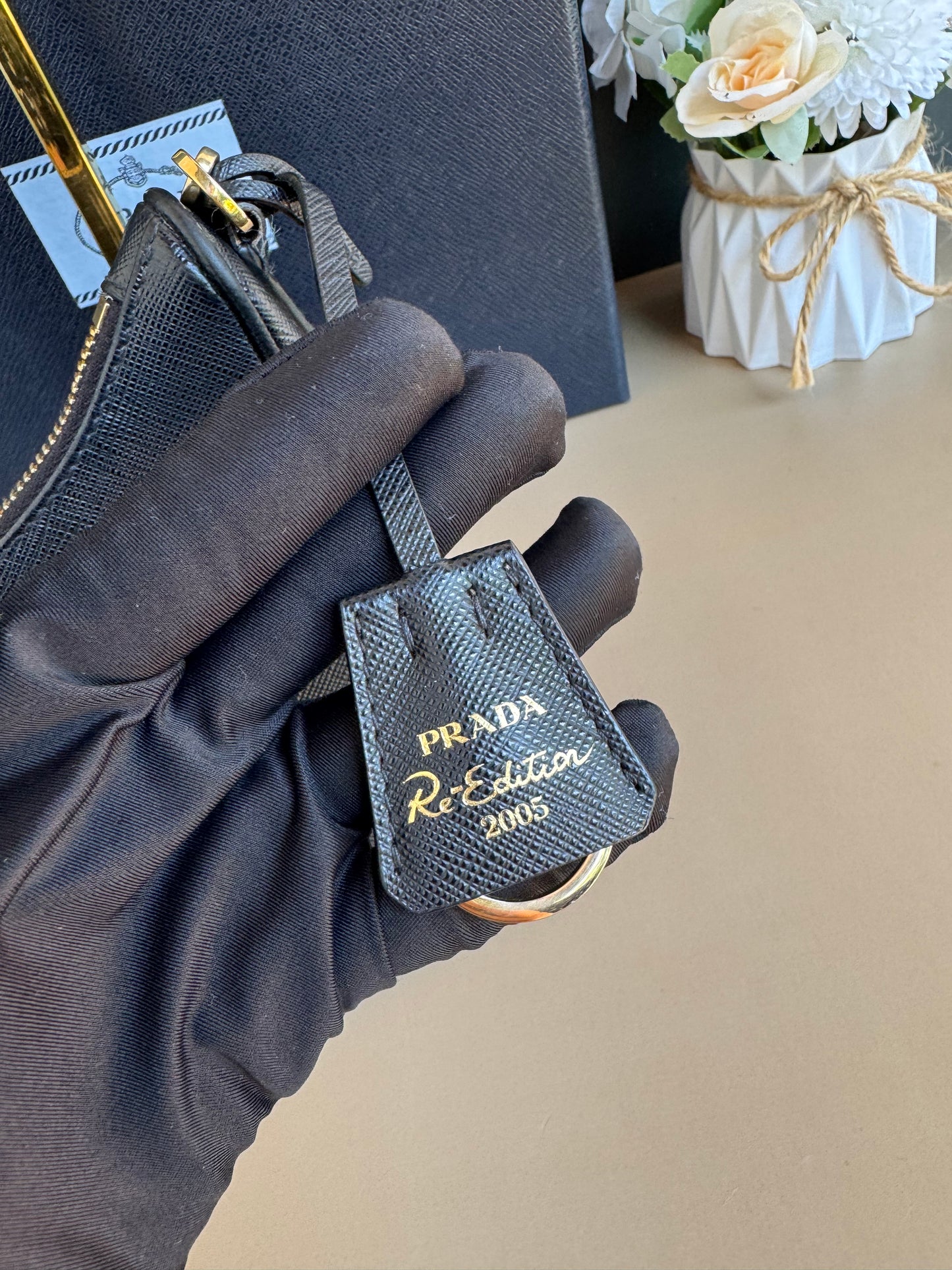 PRADA MULTI POCHETTE SAFFIANO