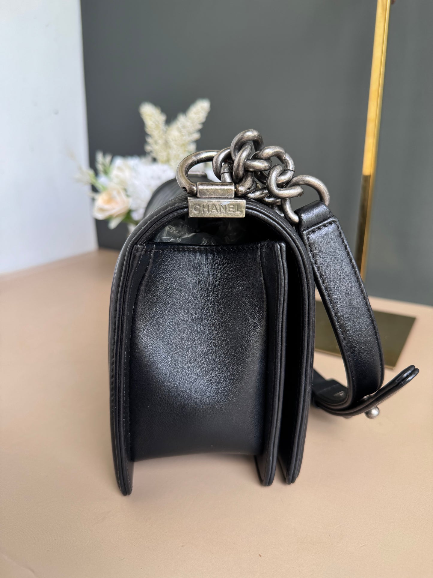 CHANEL LE BOY OLD MEDIUM