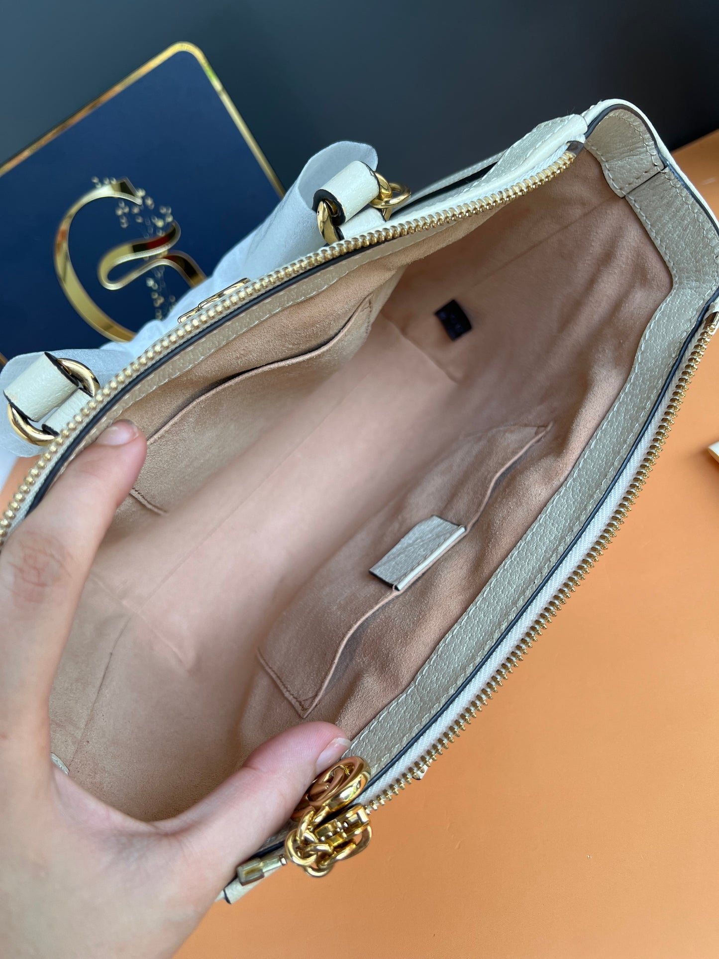 GUCCI OPHIDIA GG TOTE