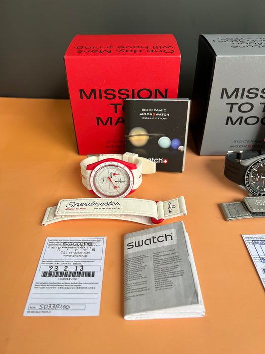 SWATCH X OMEGA MOONSWATCH