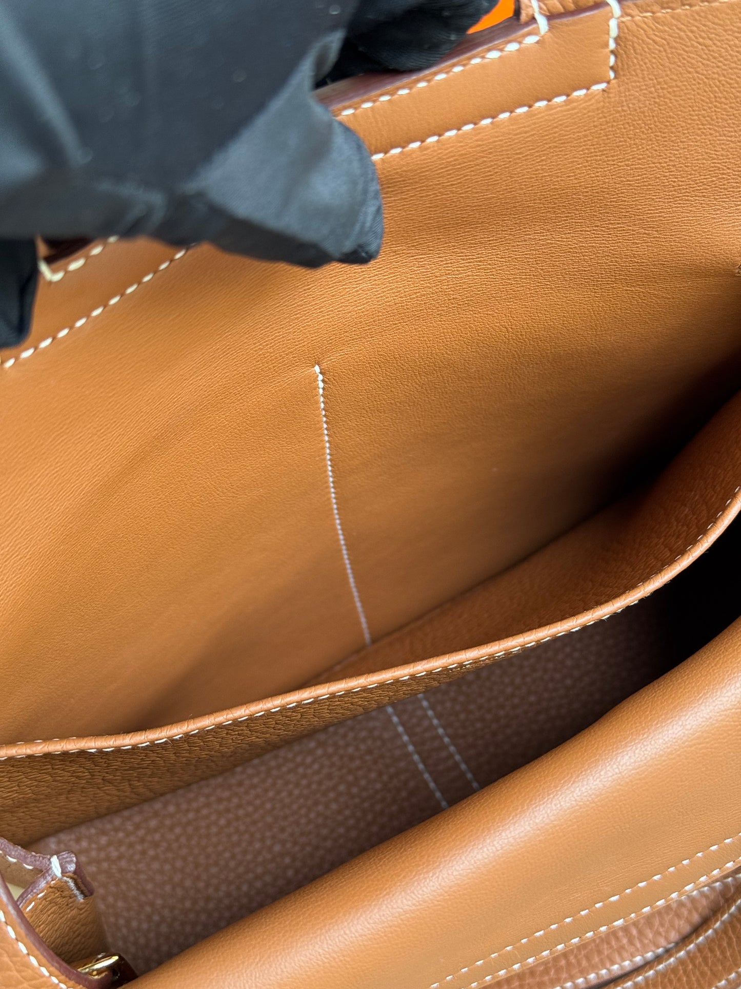 HERMES HALZAN 25 GOLD ON GHW