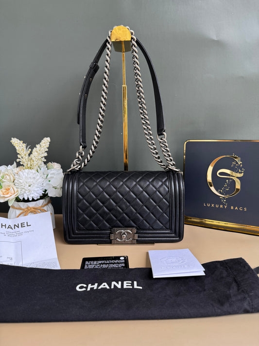 CHANEL LE BOY OLD MEDIUM