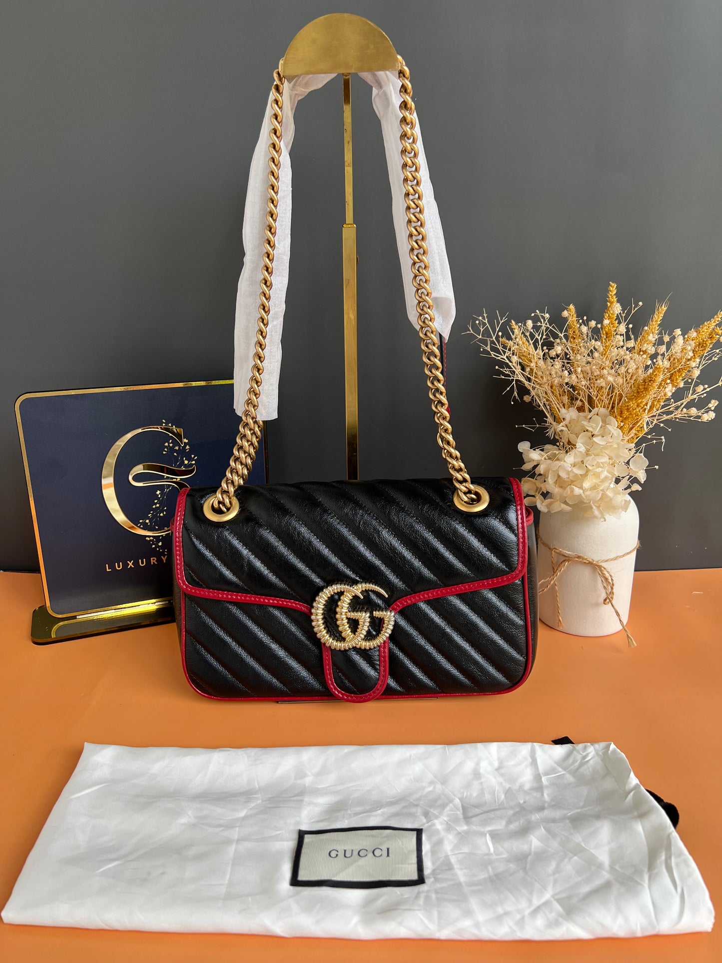 GUCCI MARMONT FLAP SMALL