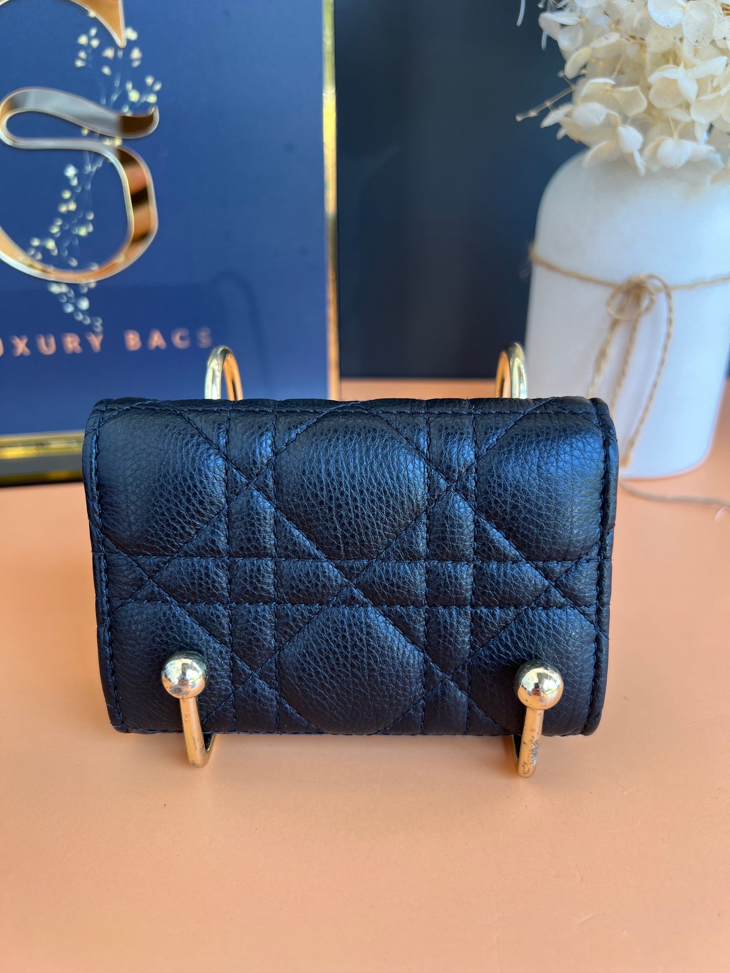 CHRISTIAN DIOR COMPACT WALLET