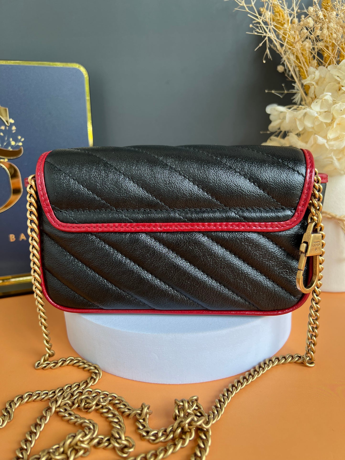 GUCCI MARMONT MINI FLAP