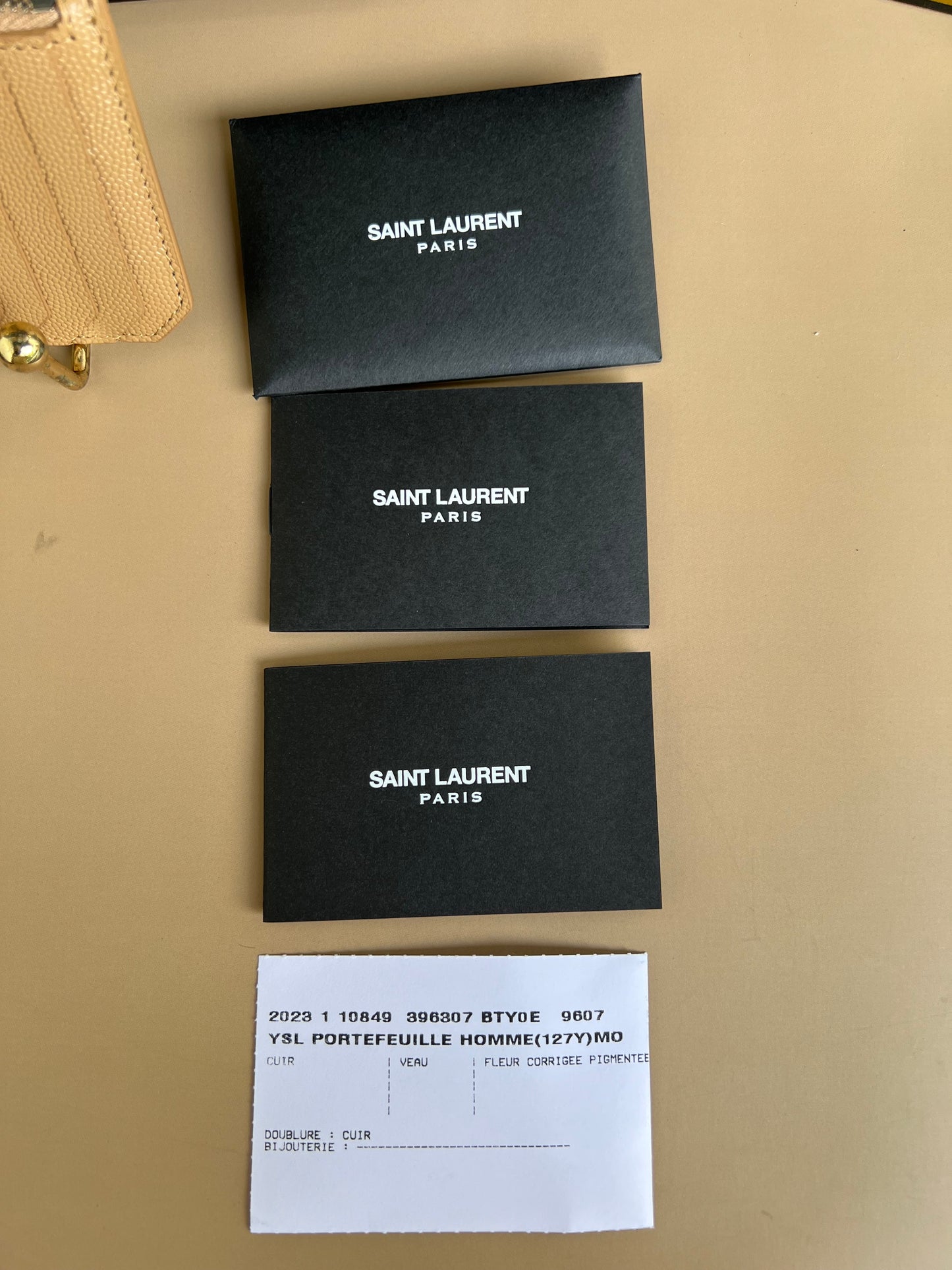 BRANDNEW YSL CARD HOLDER