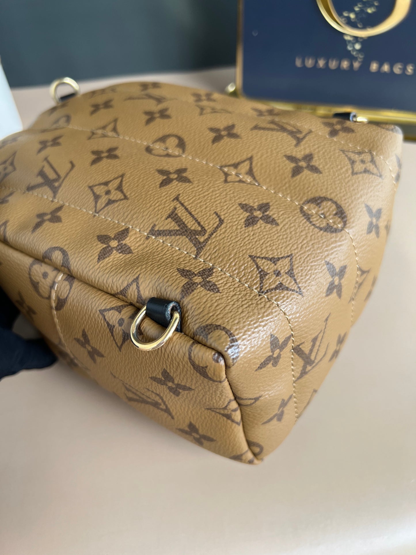 LOUIS VUITTON PALMSPRING MINI REVERSE MONOGRAM