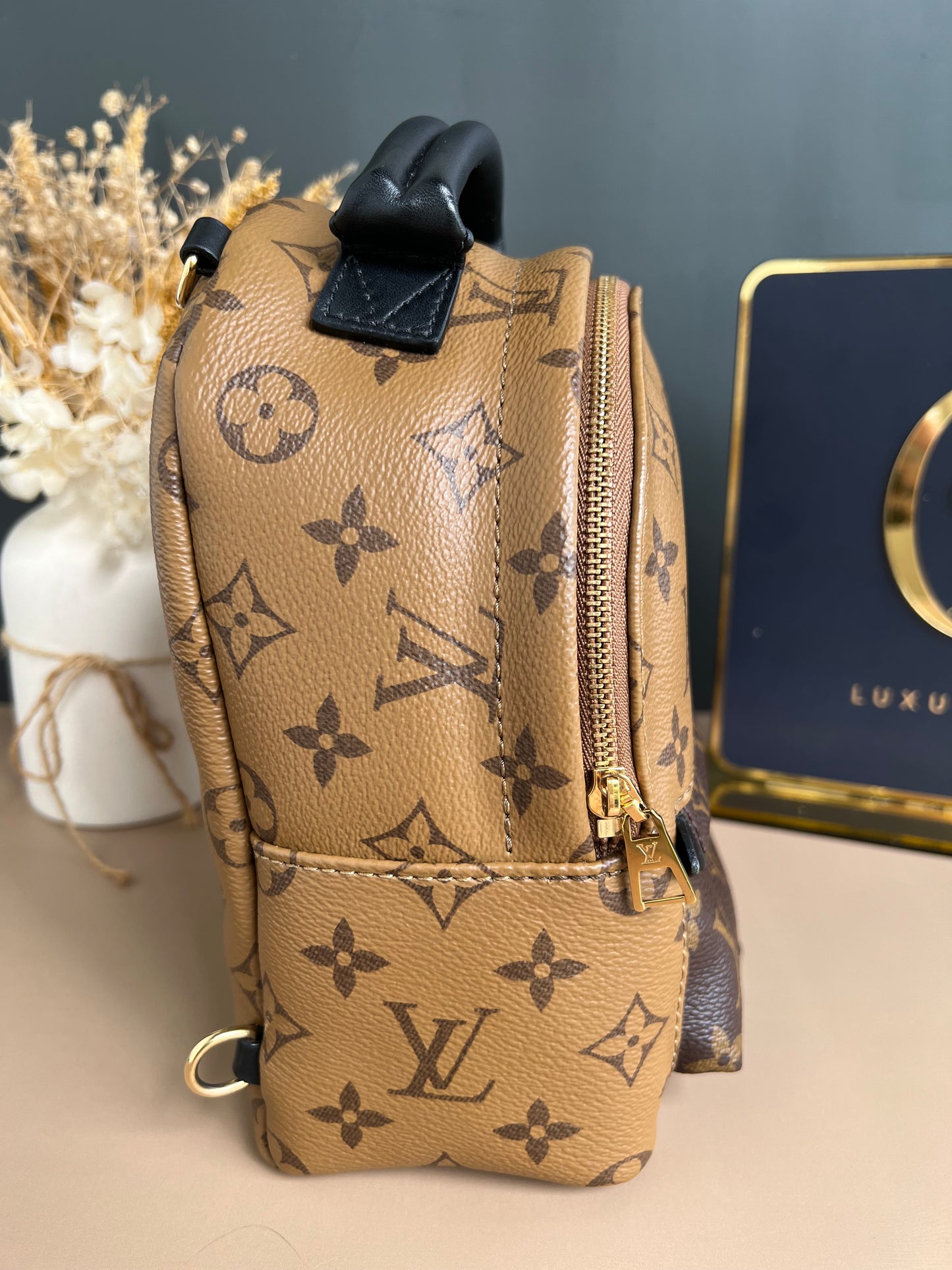 LOUIS VUITTON PALMSPRING MINI REVERSE MONOGRAM