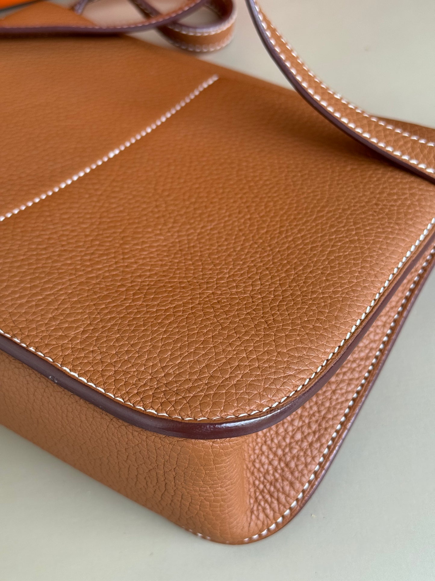 HERMES HALZAN 25 GOLD ON GHW