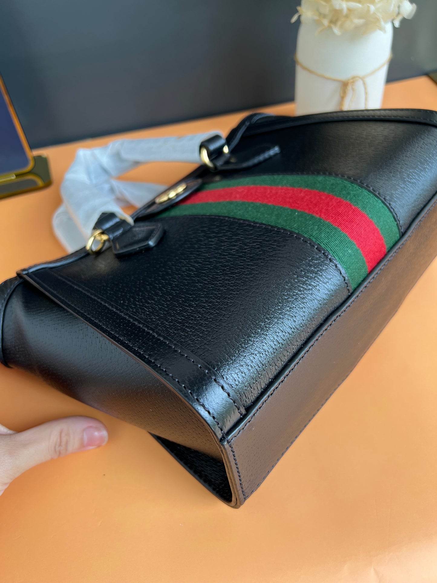 GUCCI OPHIDIA GG TOTE