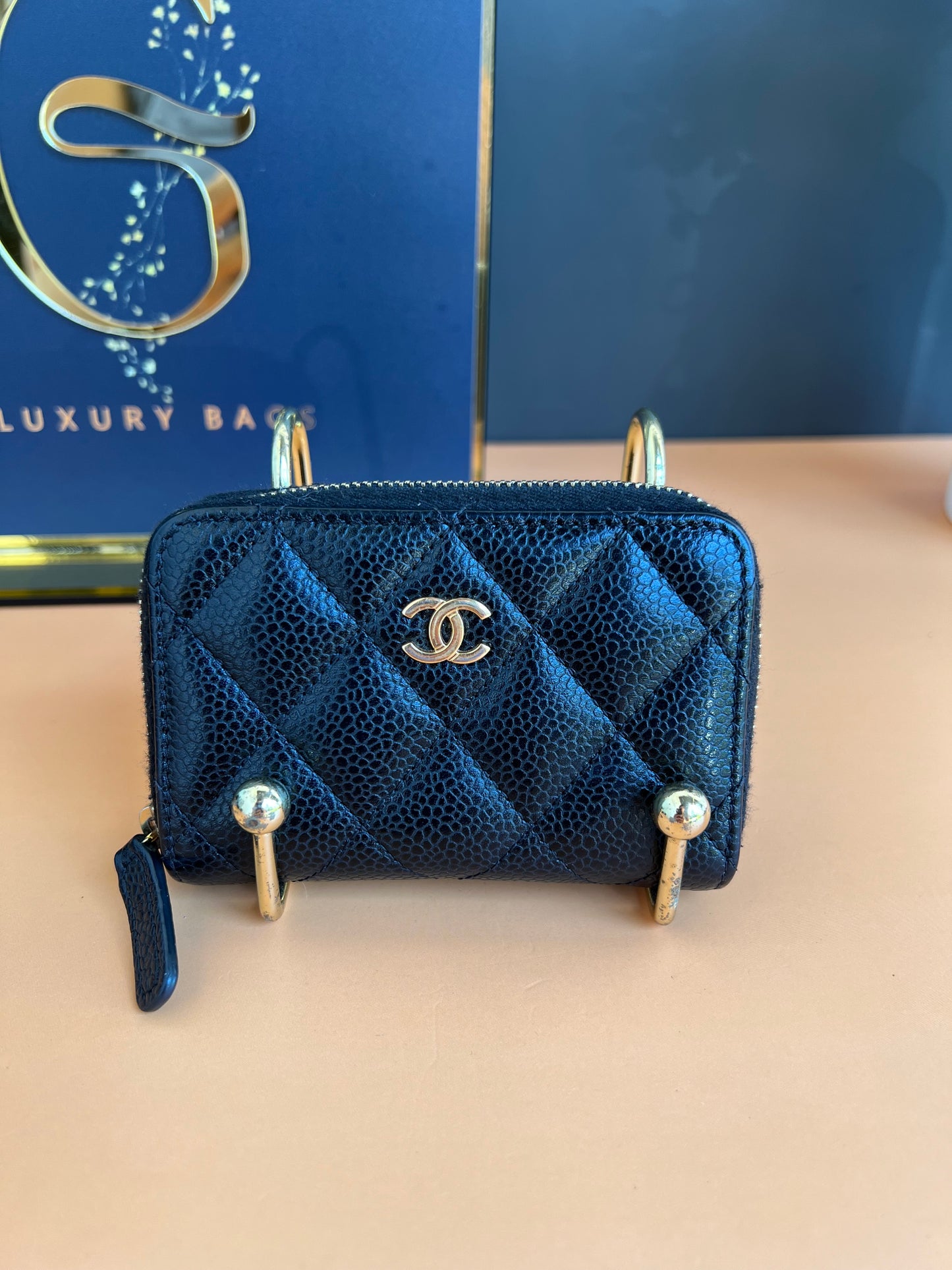 CHANEL ZIPPY CARD HOLDER