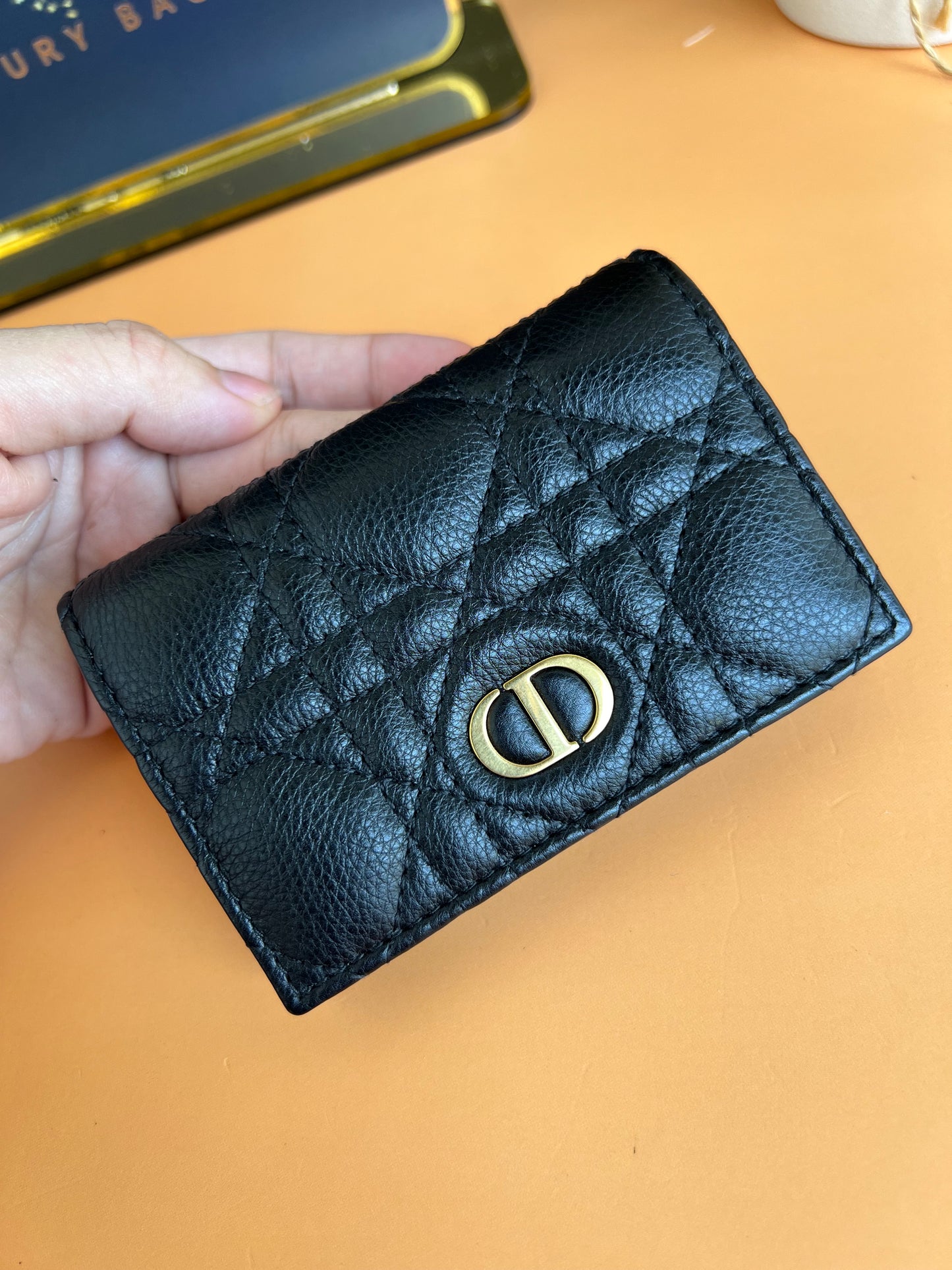 CHRISTIAN DIOR COMPACT WALLET