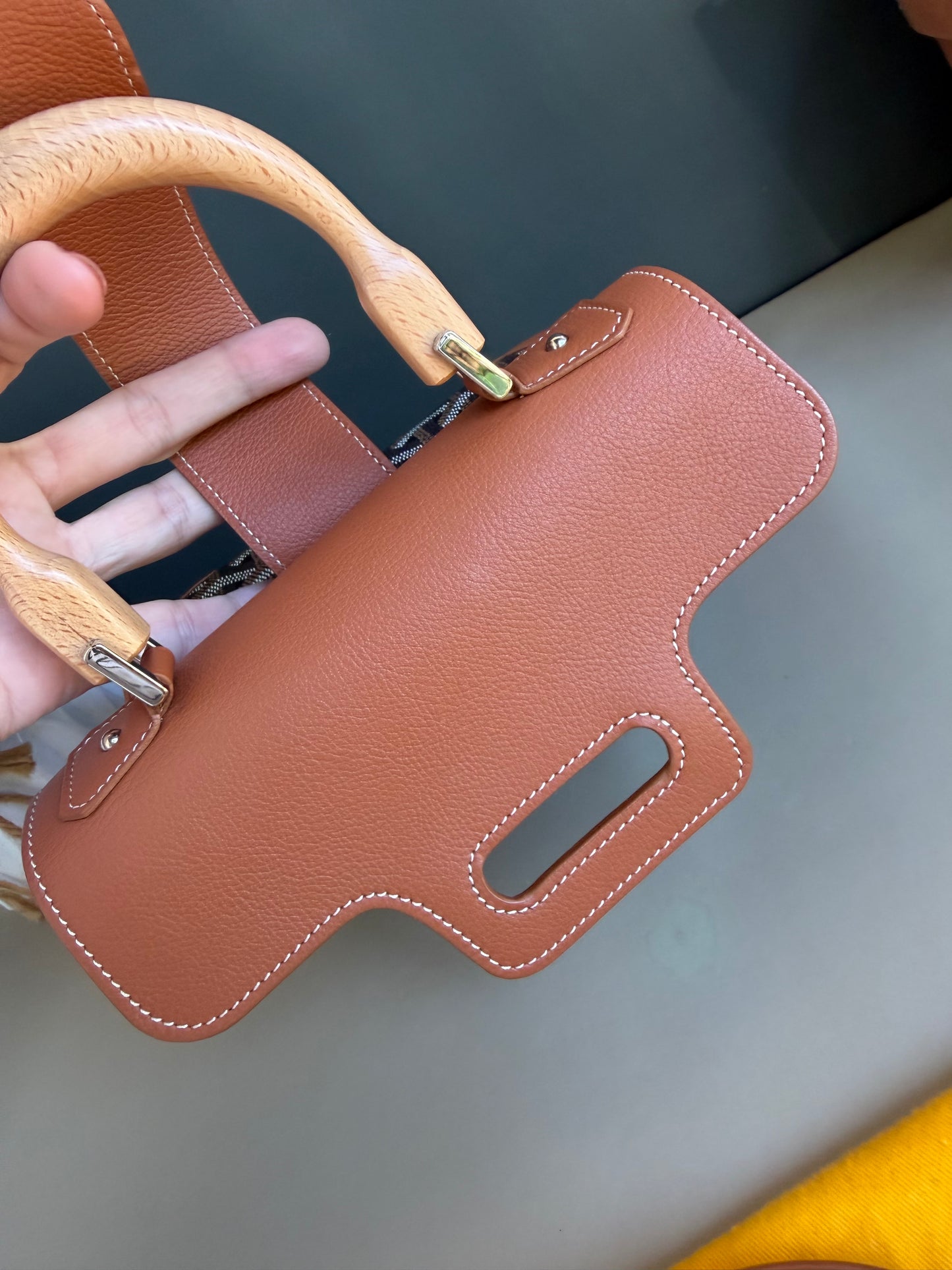 GOYARD MII SAIGON TAN/BLACK