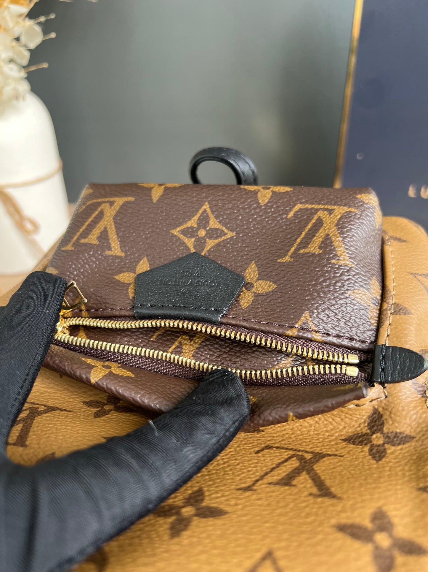 LOUIS VUITTON PALMSPRING MINI REVERSE MONOGRAM