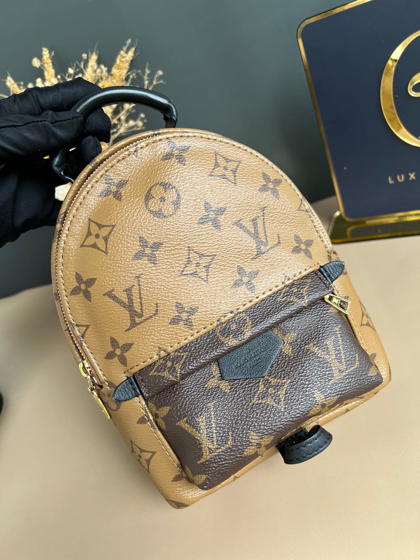 LOUIS VUITTON PALMSPRING MINI REVERSE MONOGRAM