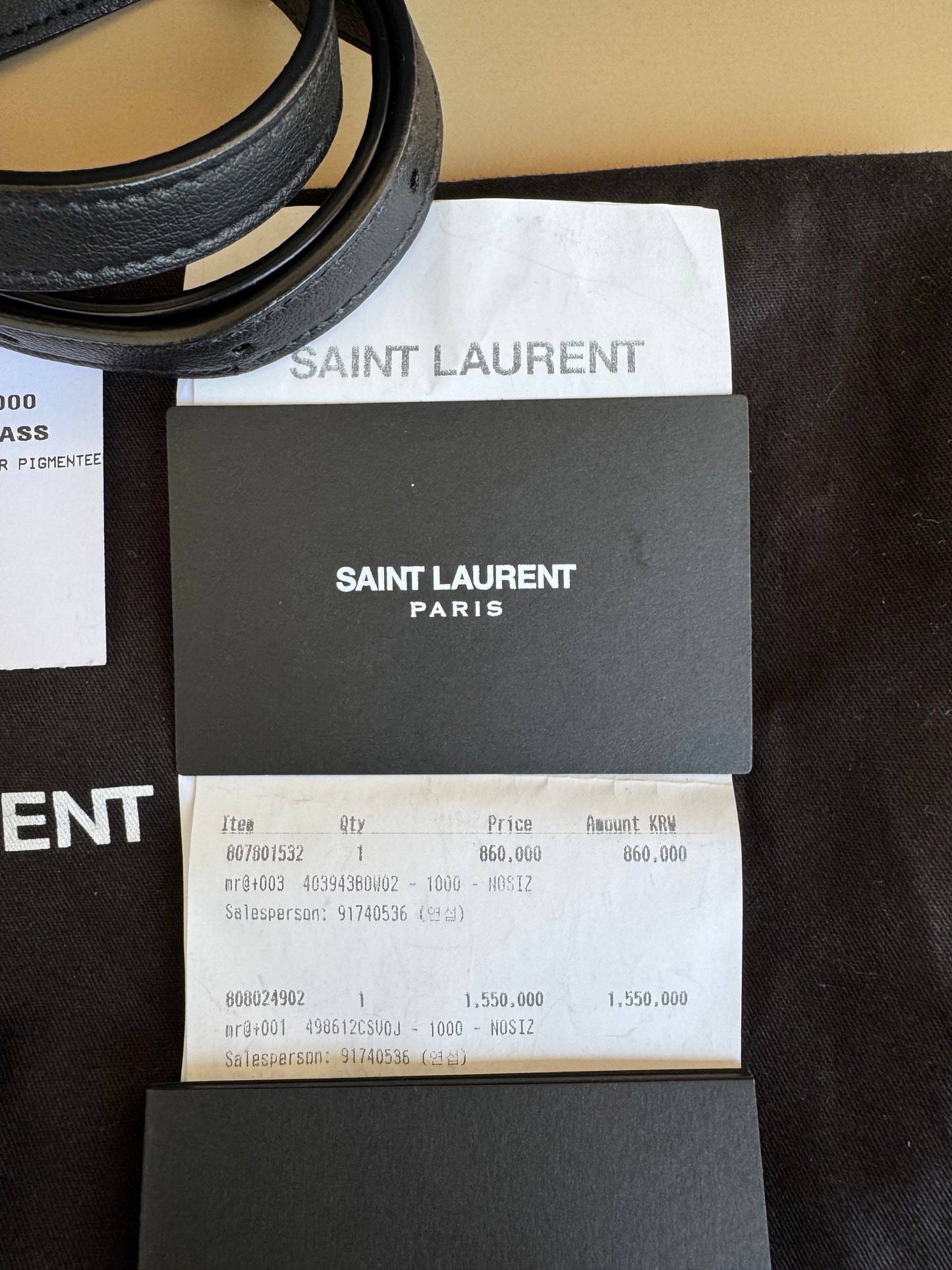 YSL VERTICAL TOTE