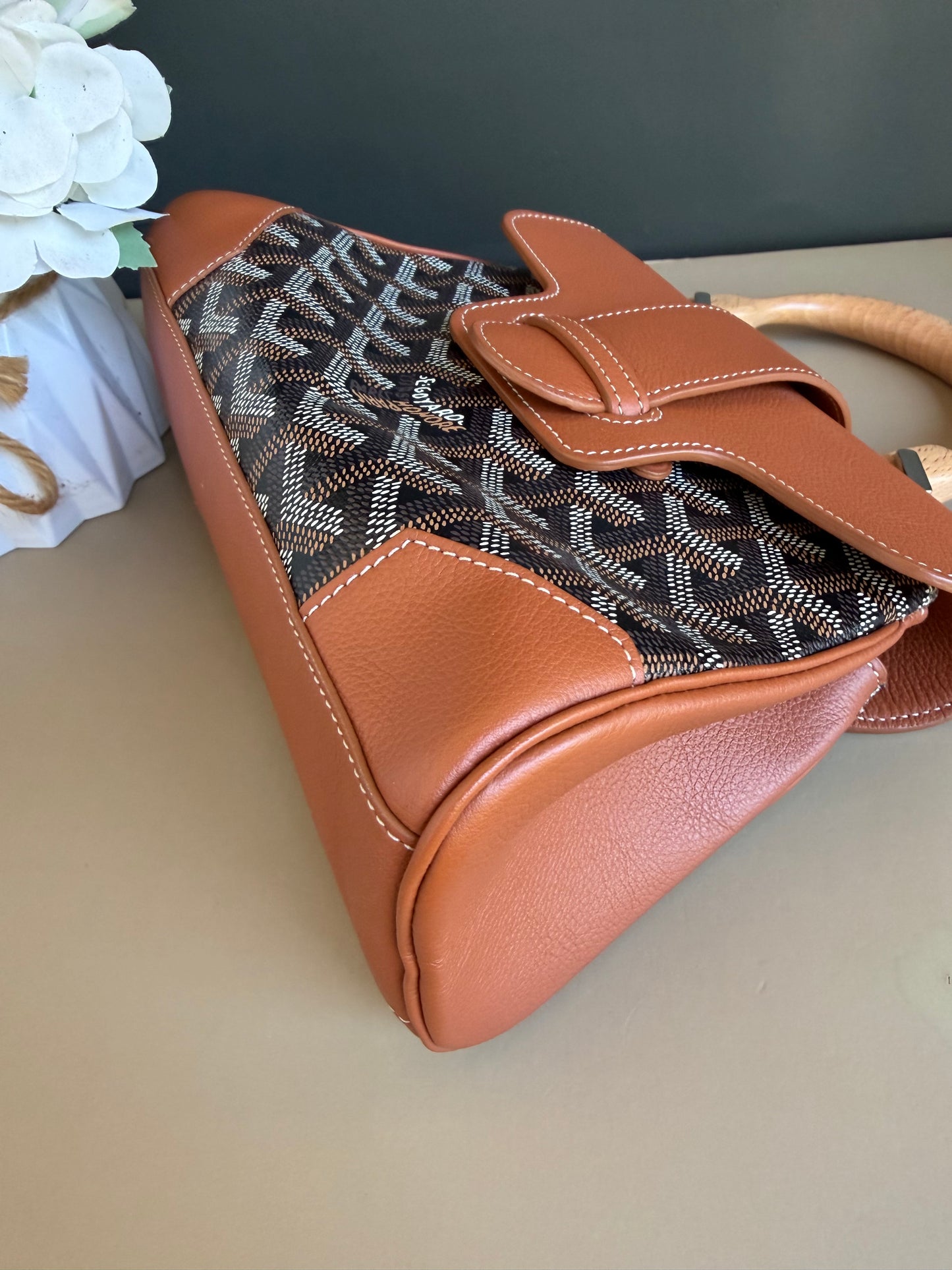 GOYARD MII SAIGON TAN/BLACK
