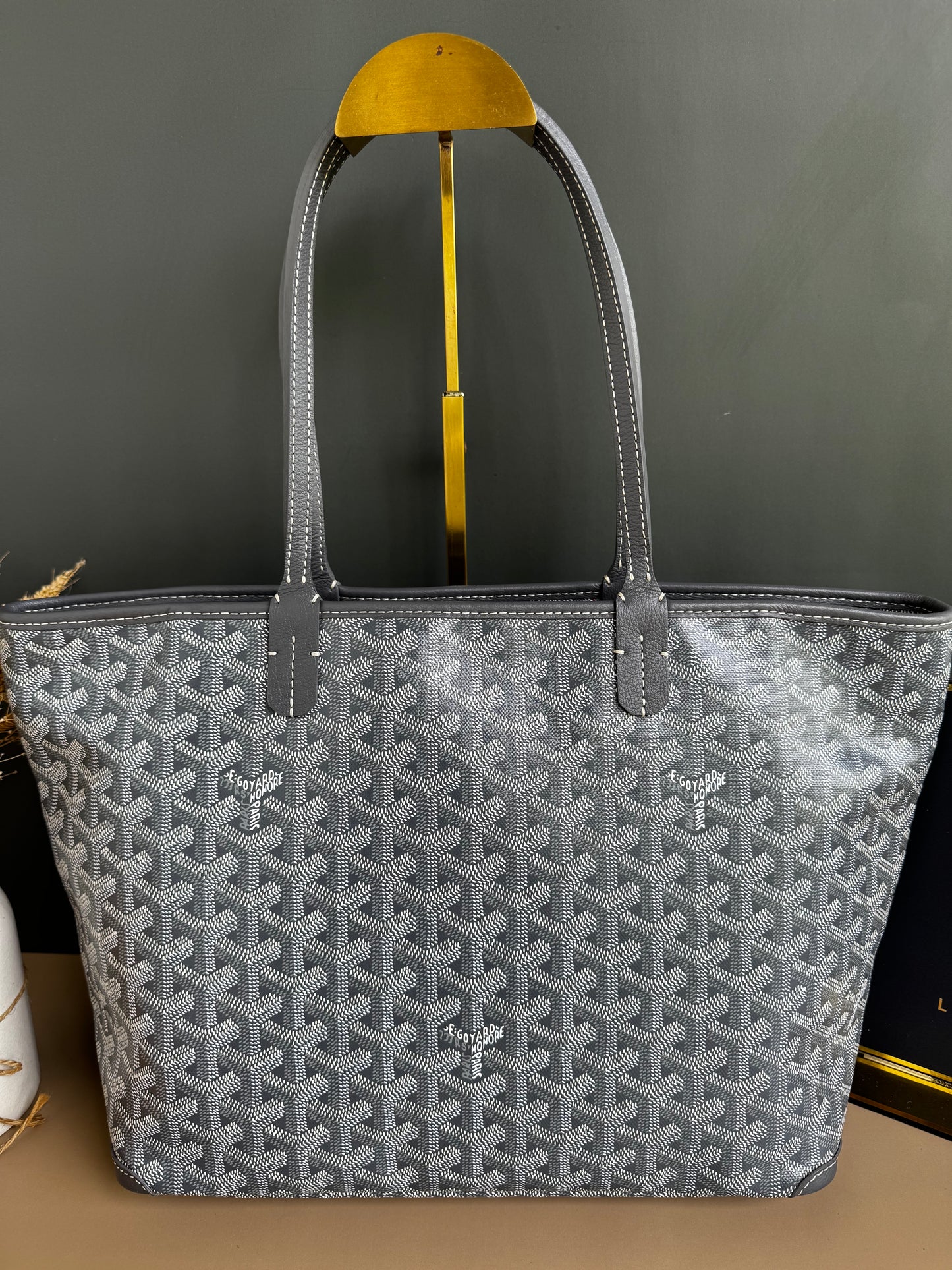 GOYARD ARTOIS PM GRAY