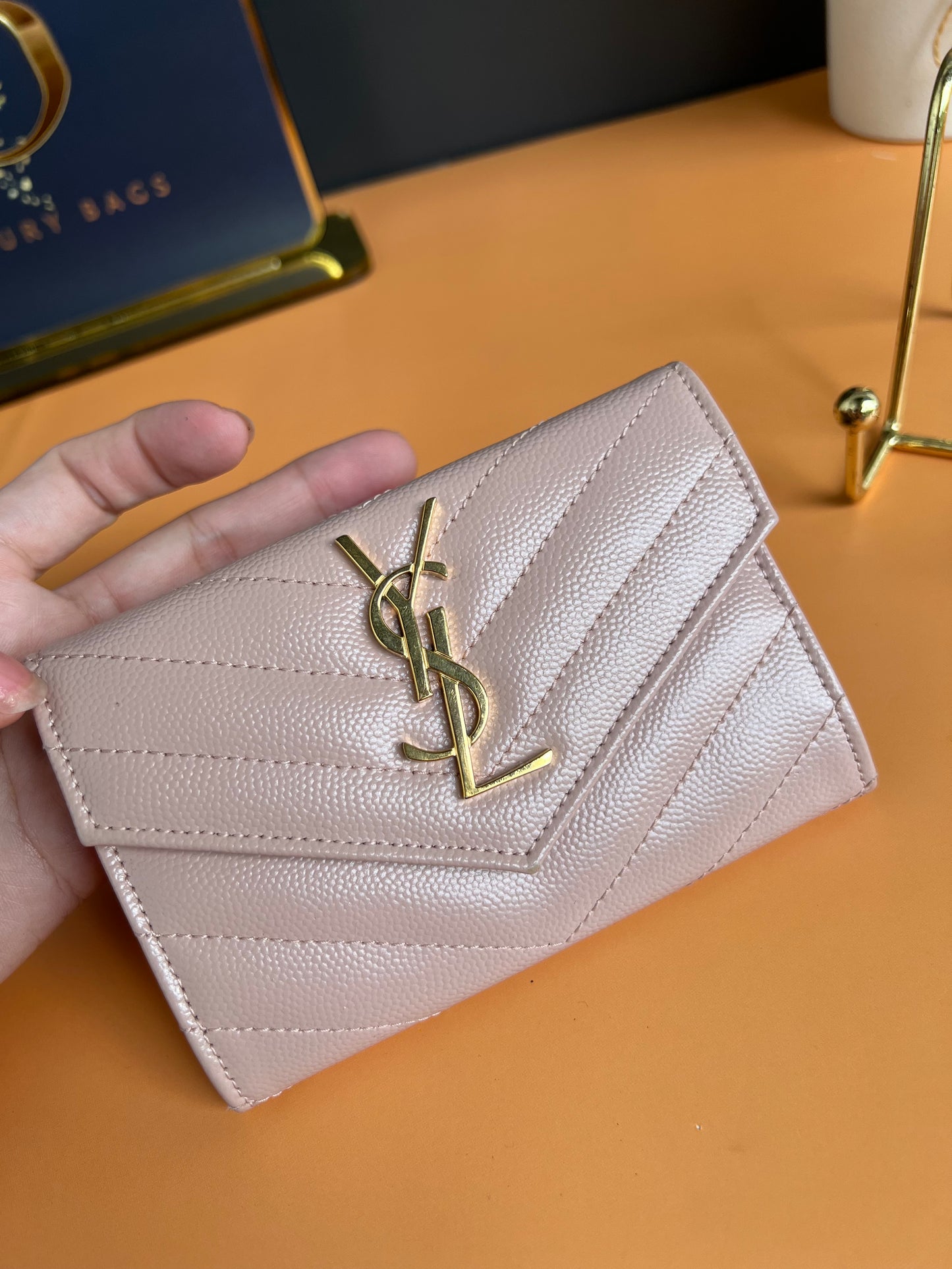 YSL CARD CASE/ SMALL WALLET