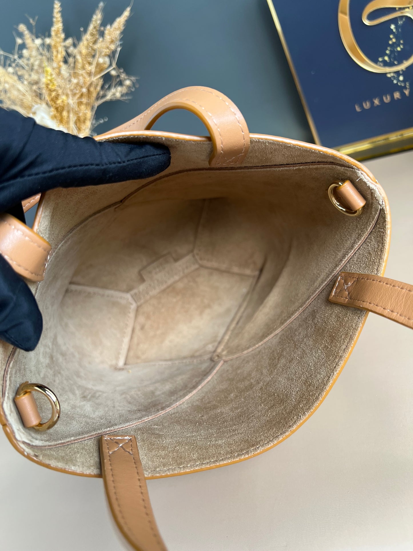 LOEWE MINI PUZZLE FOLD TOTE BAG