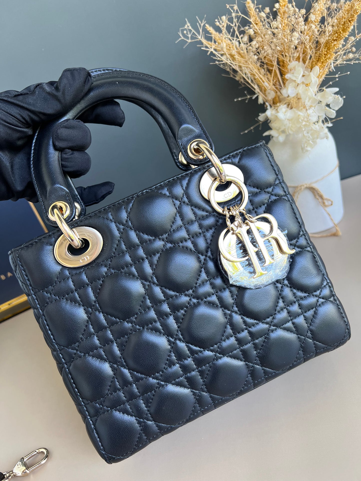 LADY DIOR SMALL ABC STRAP