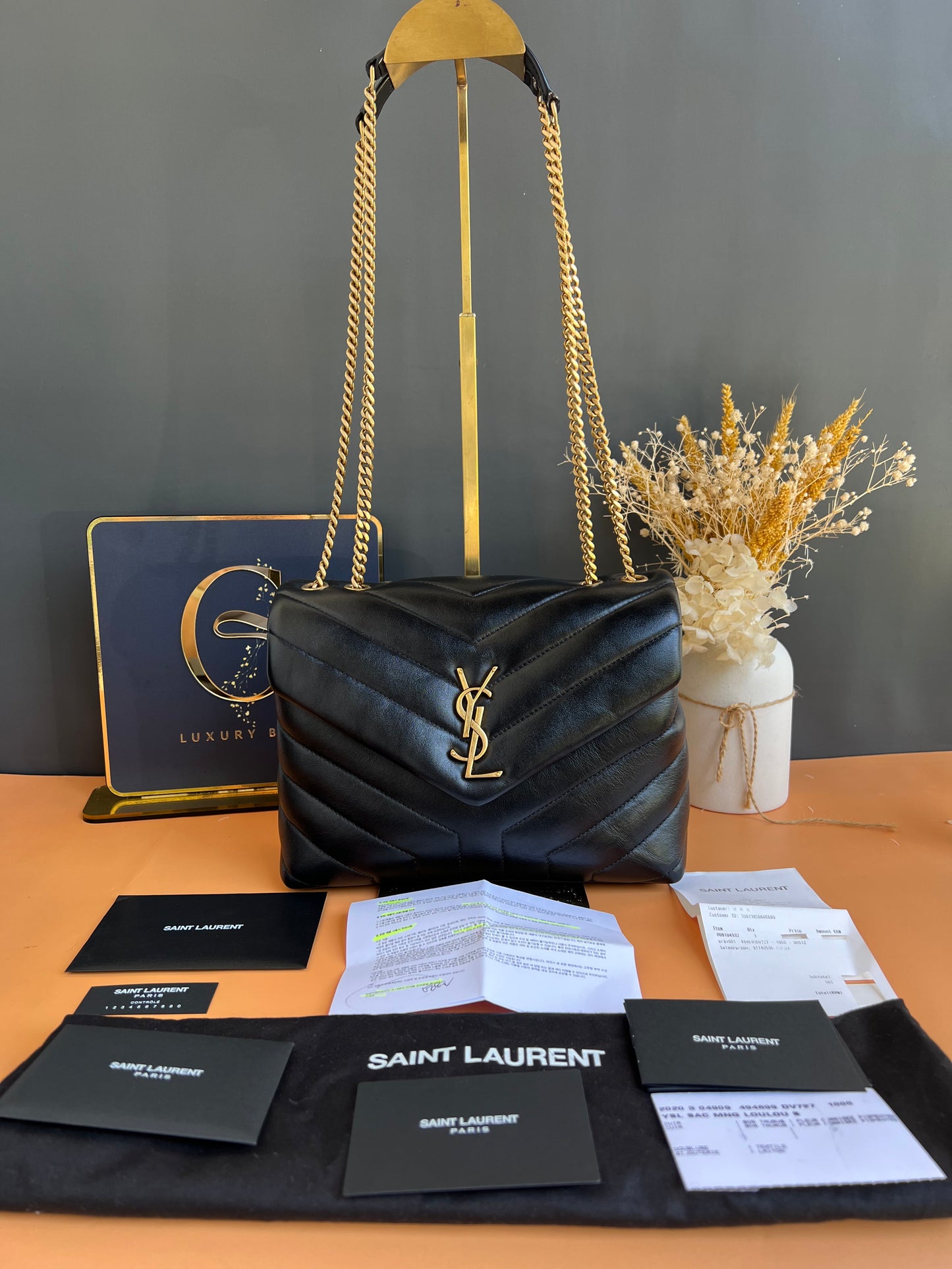 YSL SAINT LAURENT LOU SMALL