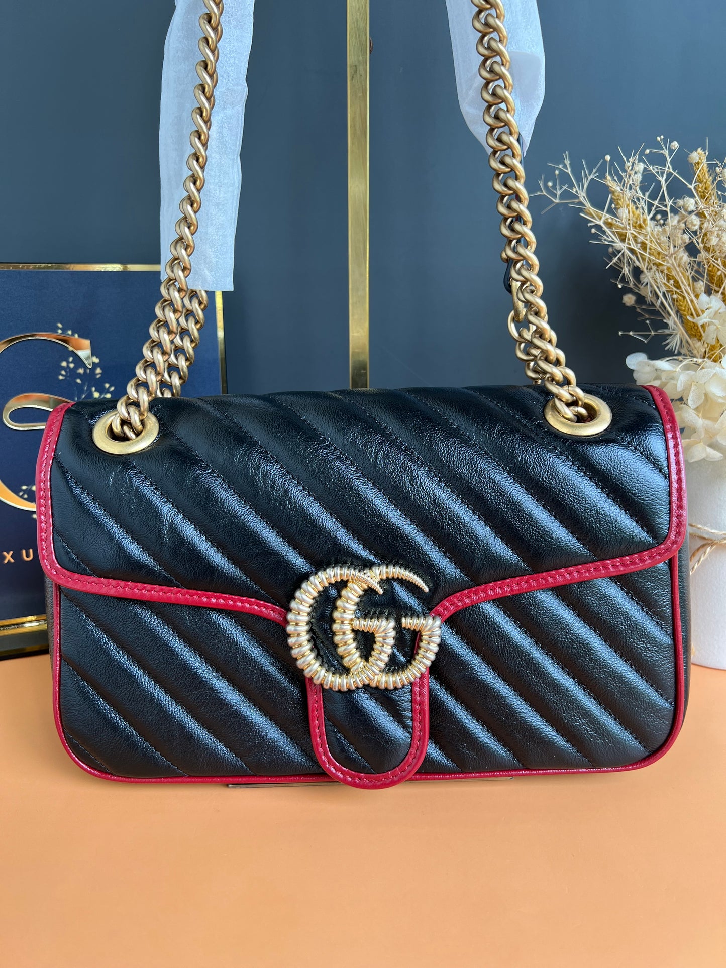 GUCCI MARMONT FLAP SMALL