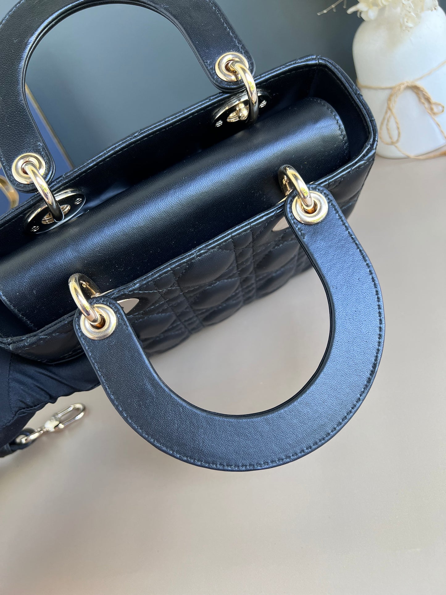 LADY DIOR SMALL ABC STRAP