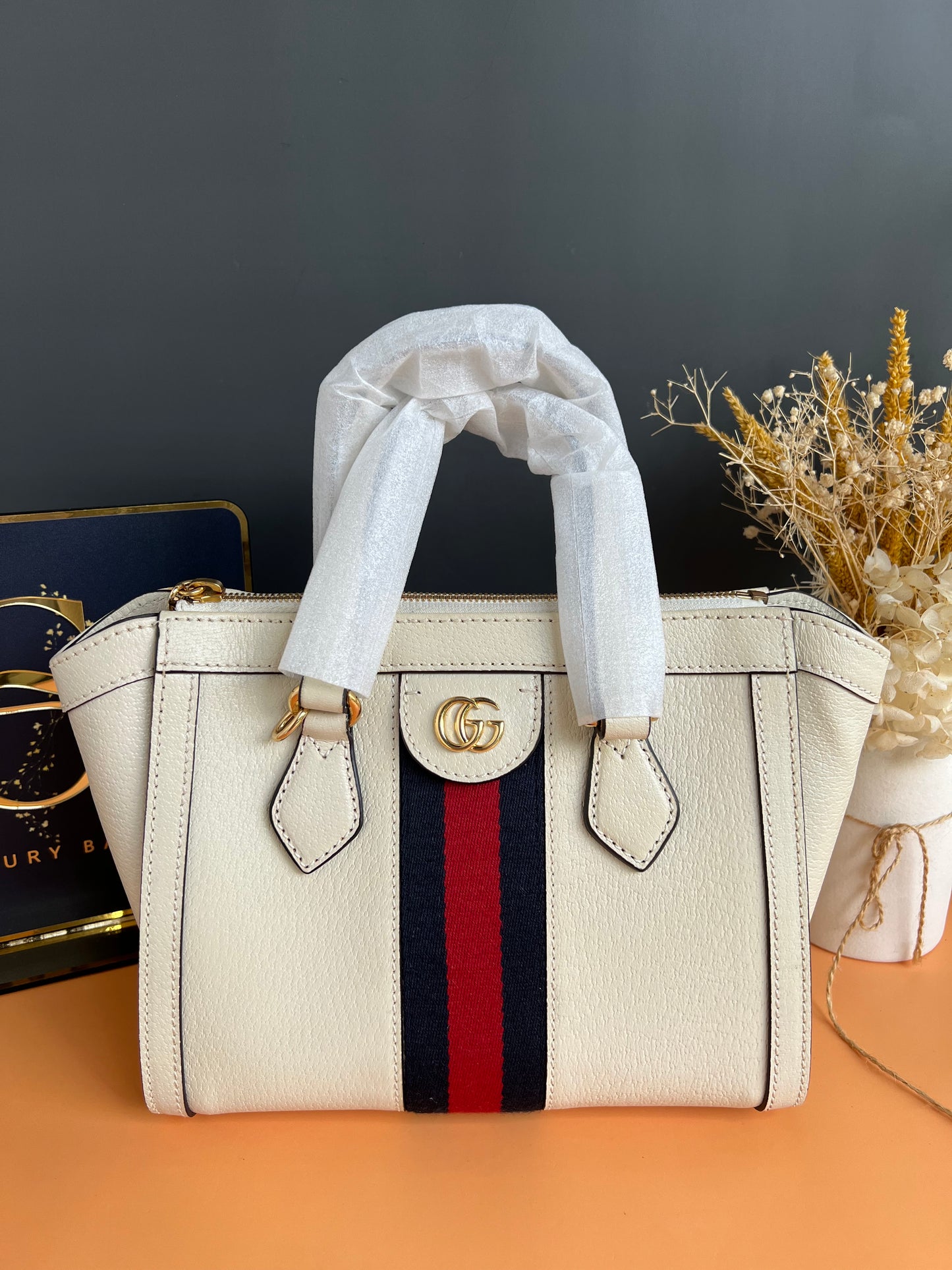 GUCCI OPHIDIA GG TOTE