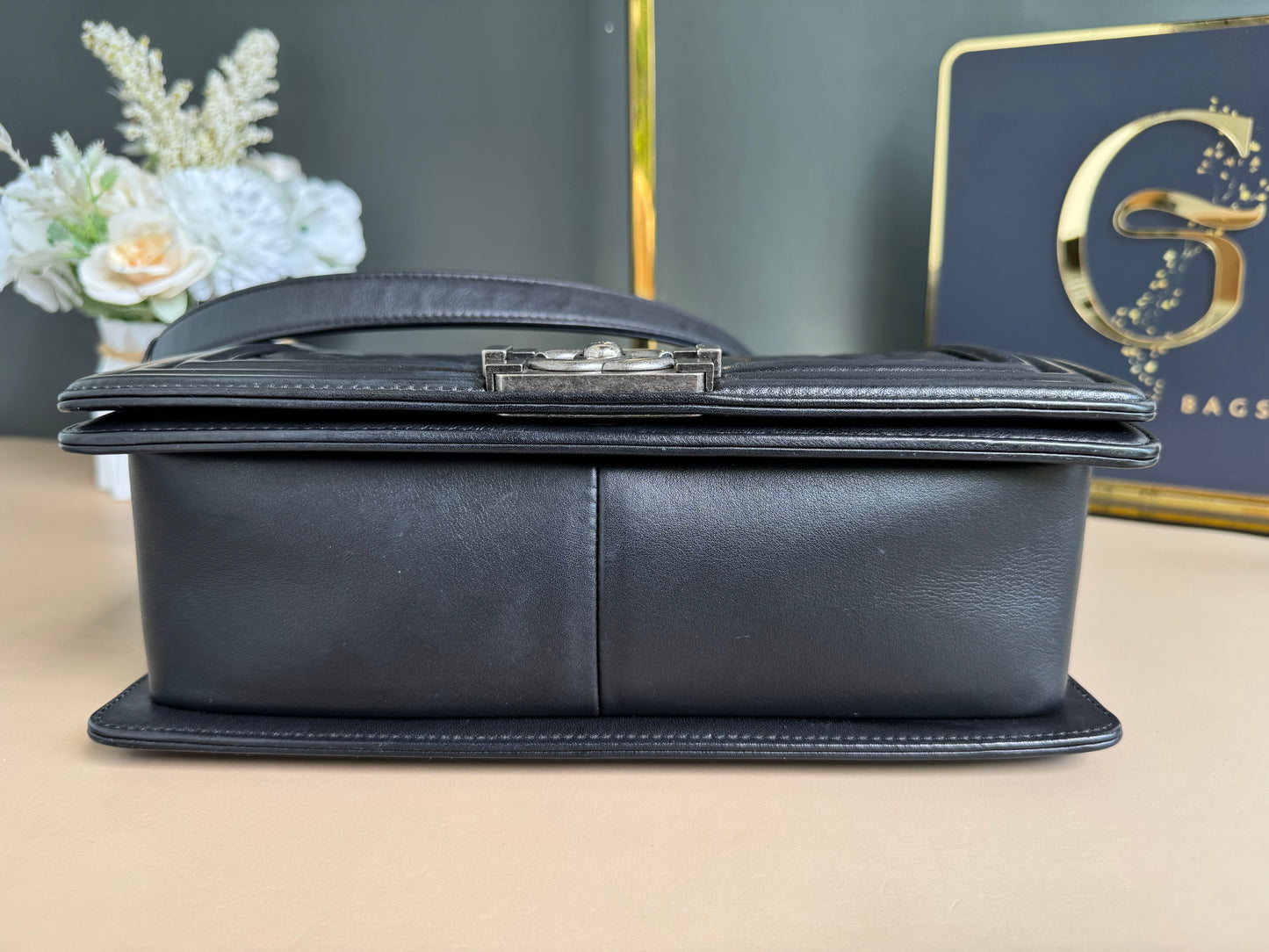 CHANEL LE BOY OLD MEDIUM