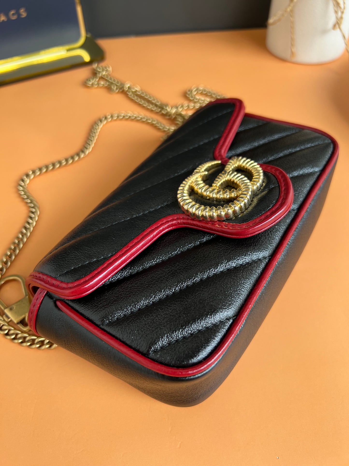 GUCCI MARMONT MINI FLAP