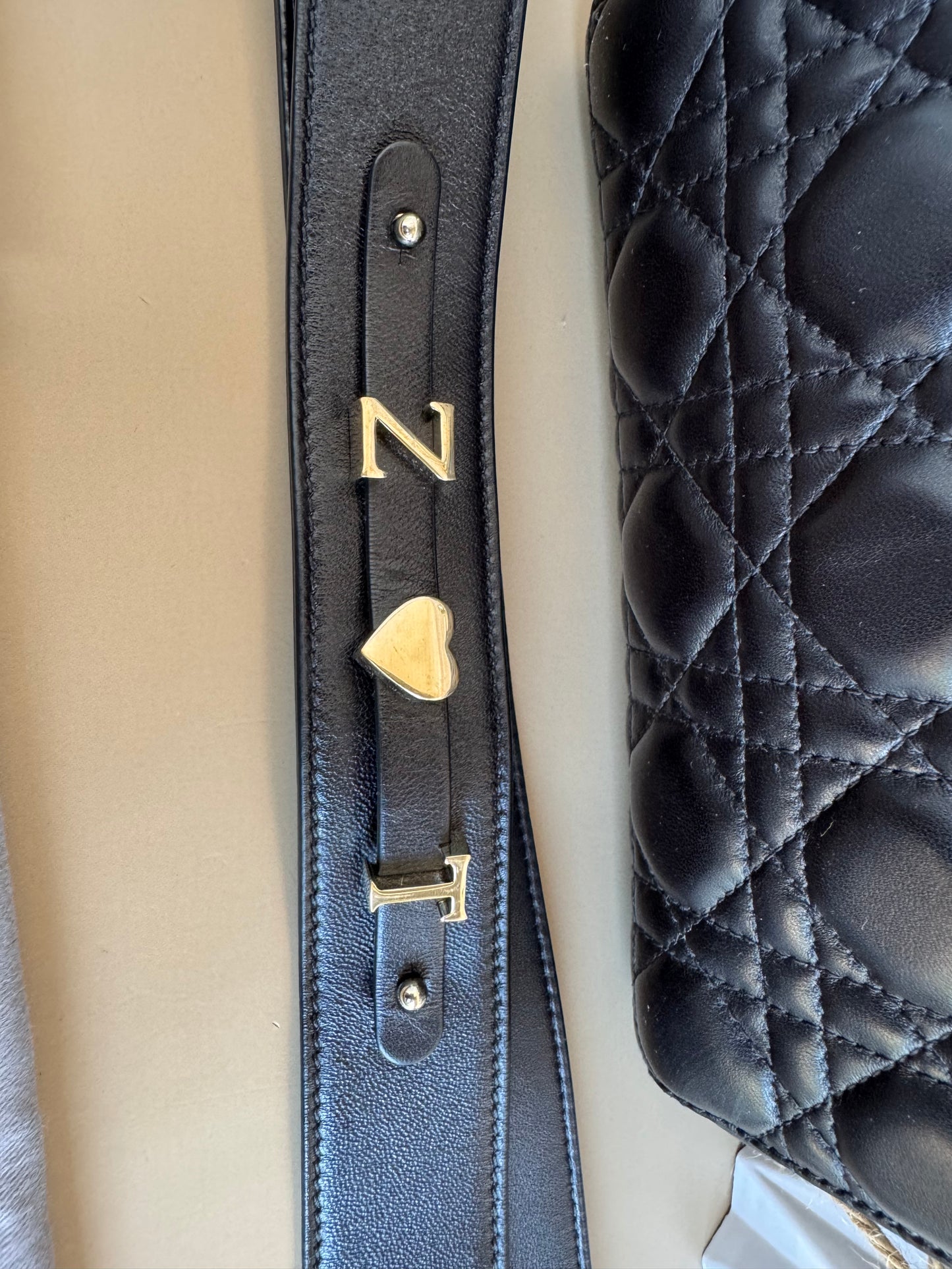 LADY DIOR SMALL LAMBSKIN GHW