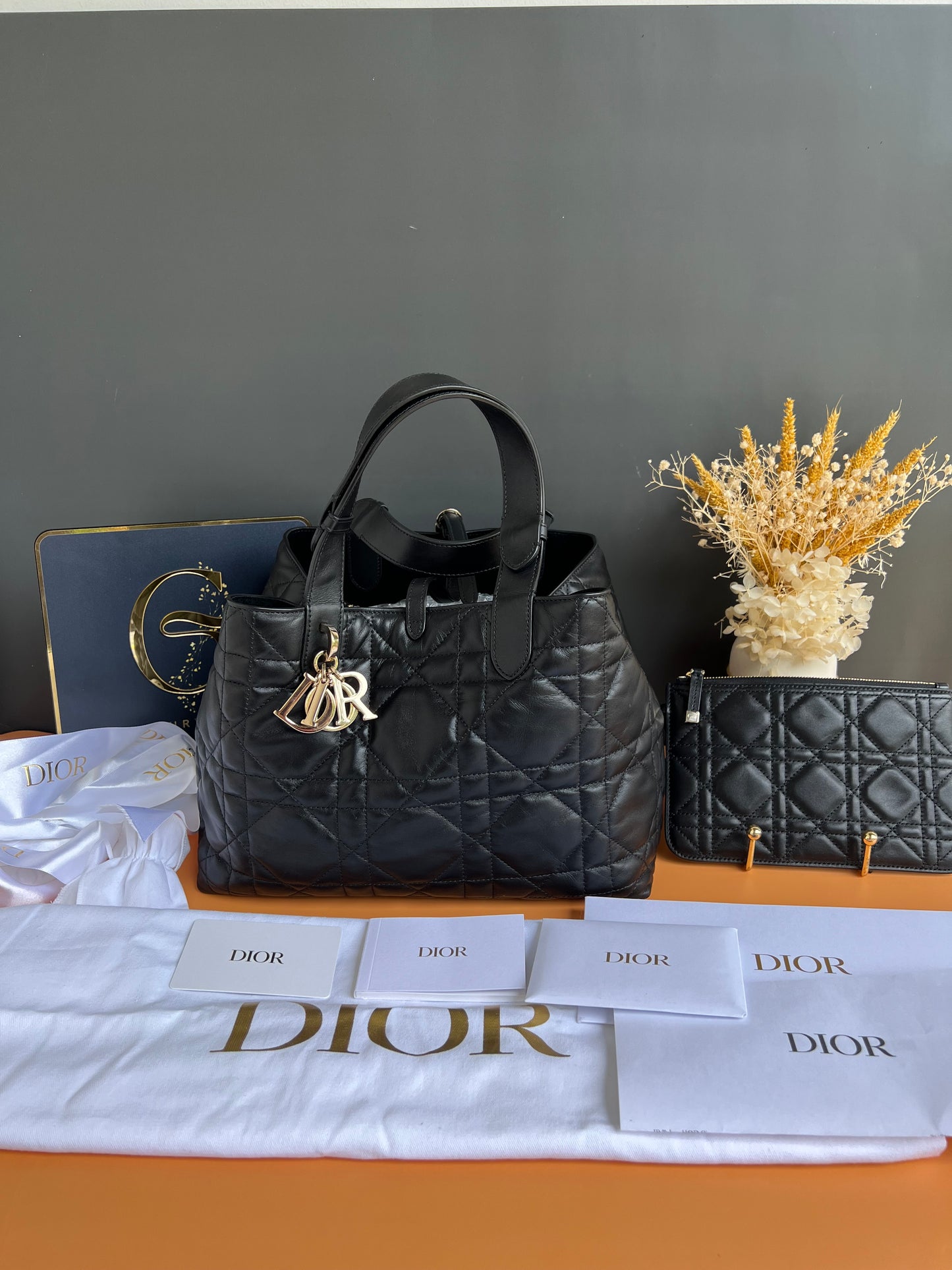 DIOR TOURJOURS MEDIUM TOTE