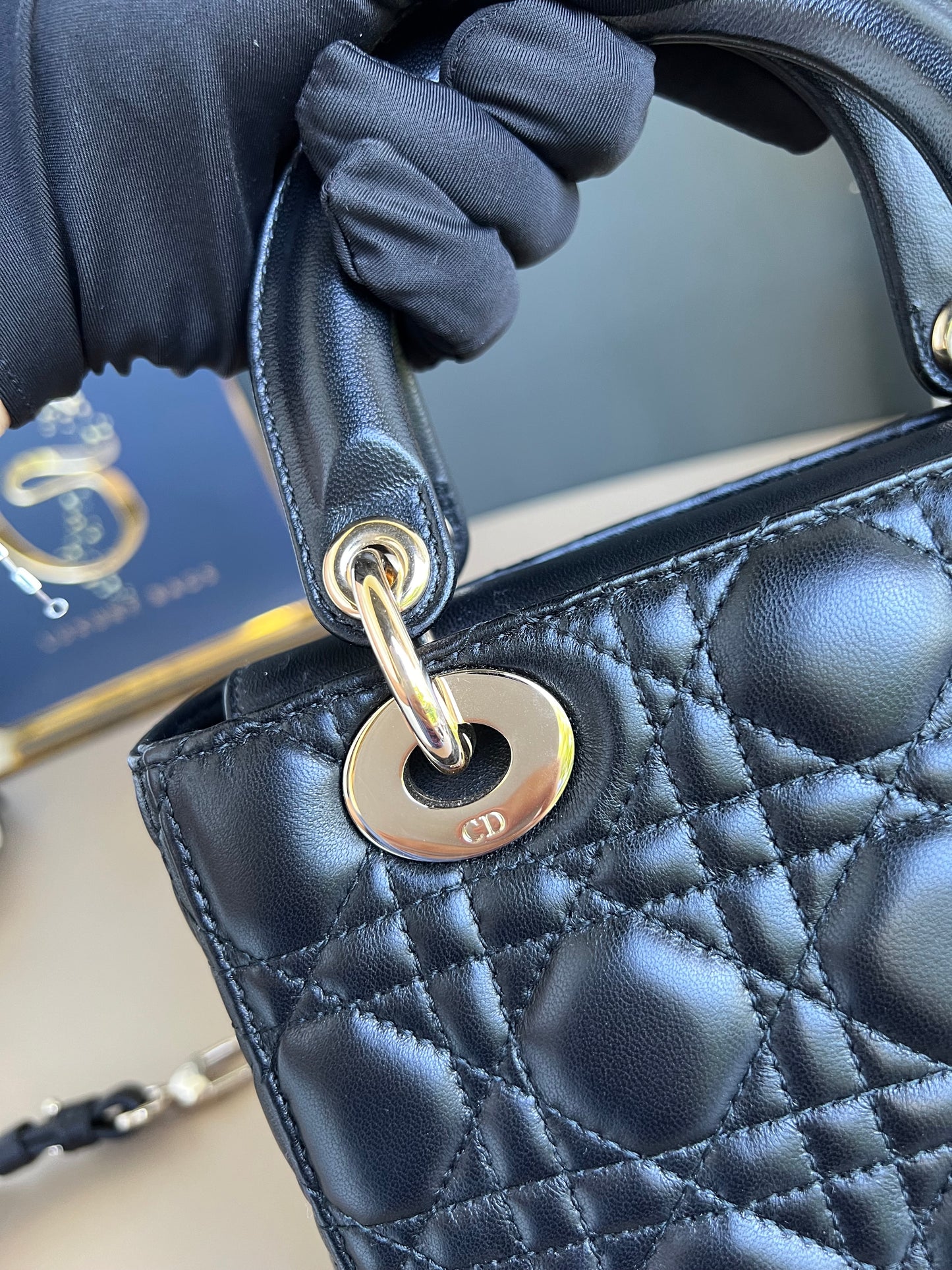 LADY DIOR SMALL ABC STRAP