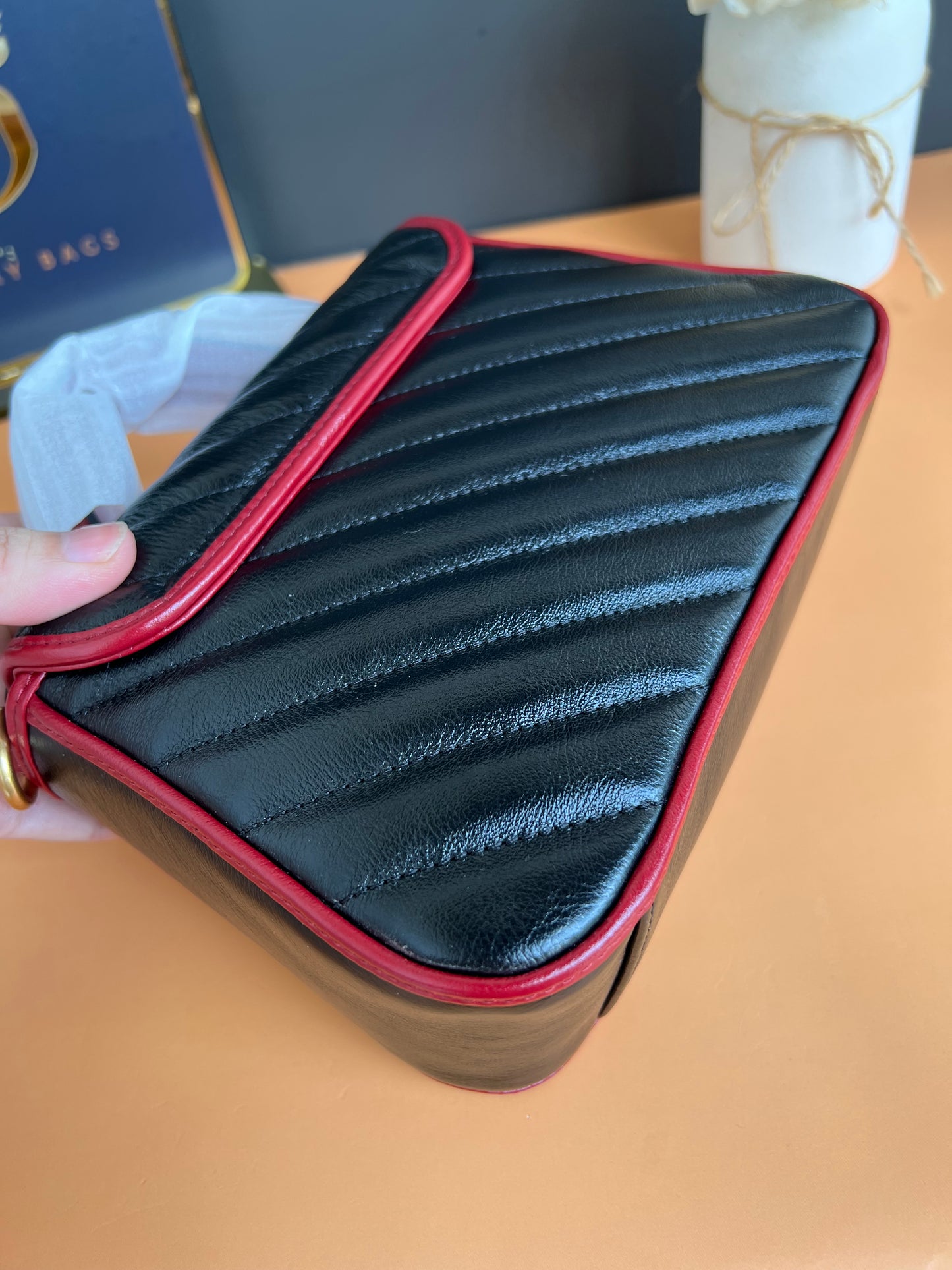 GUCCI MARMONT TOP HANDLE MINI