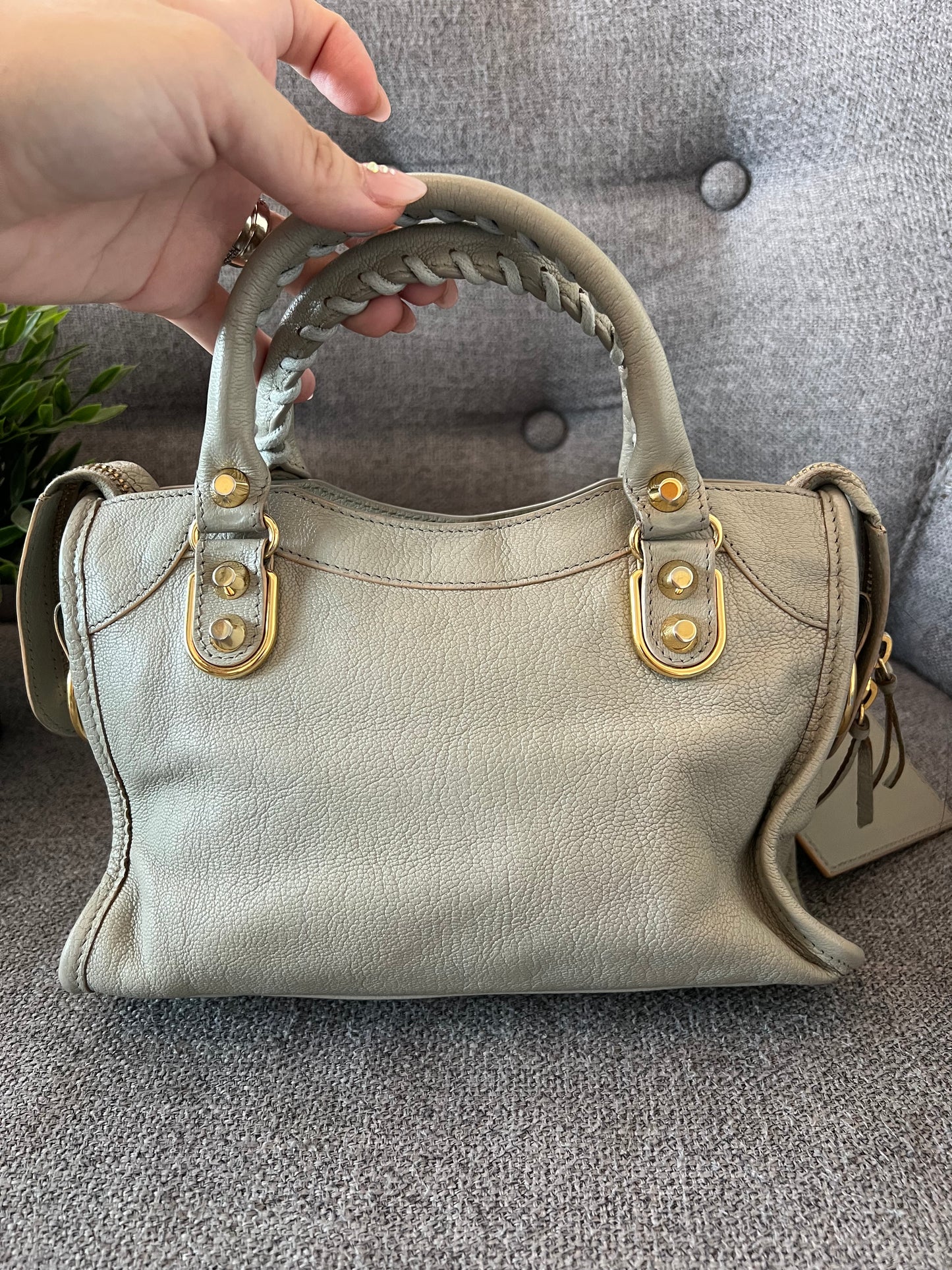 BALENCIAGA METALIC EDGE MINI