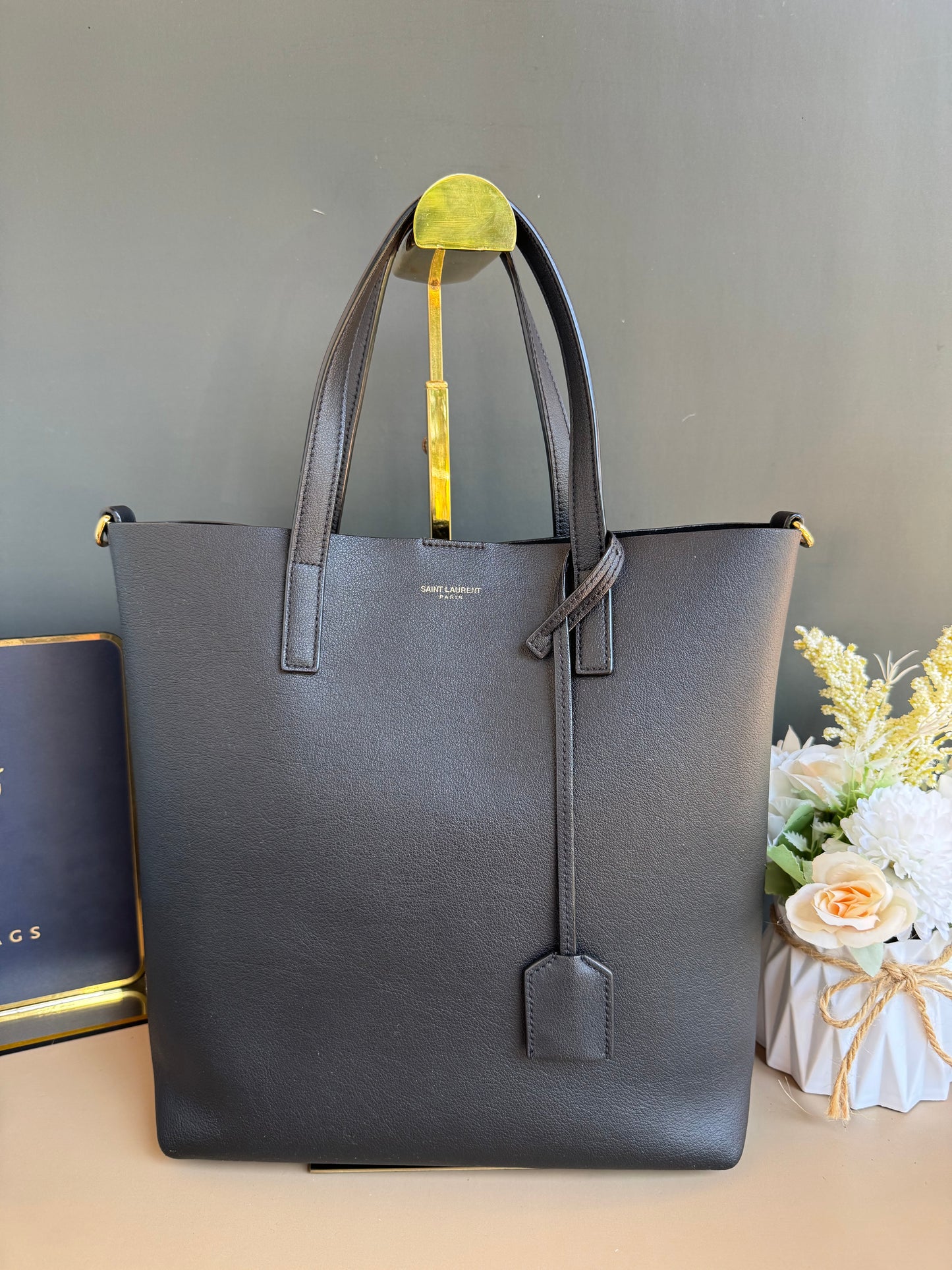 YSL VERTICAL TOTE