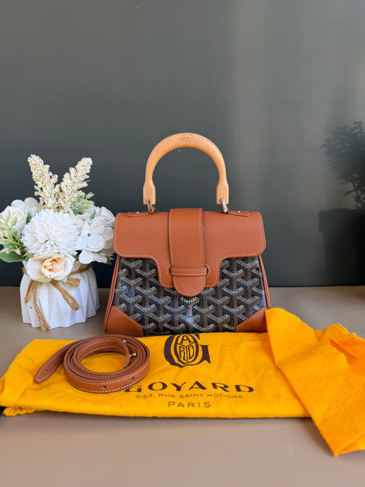 GOYARD MII SAIGON TAN/BLACK