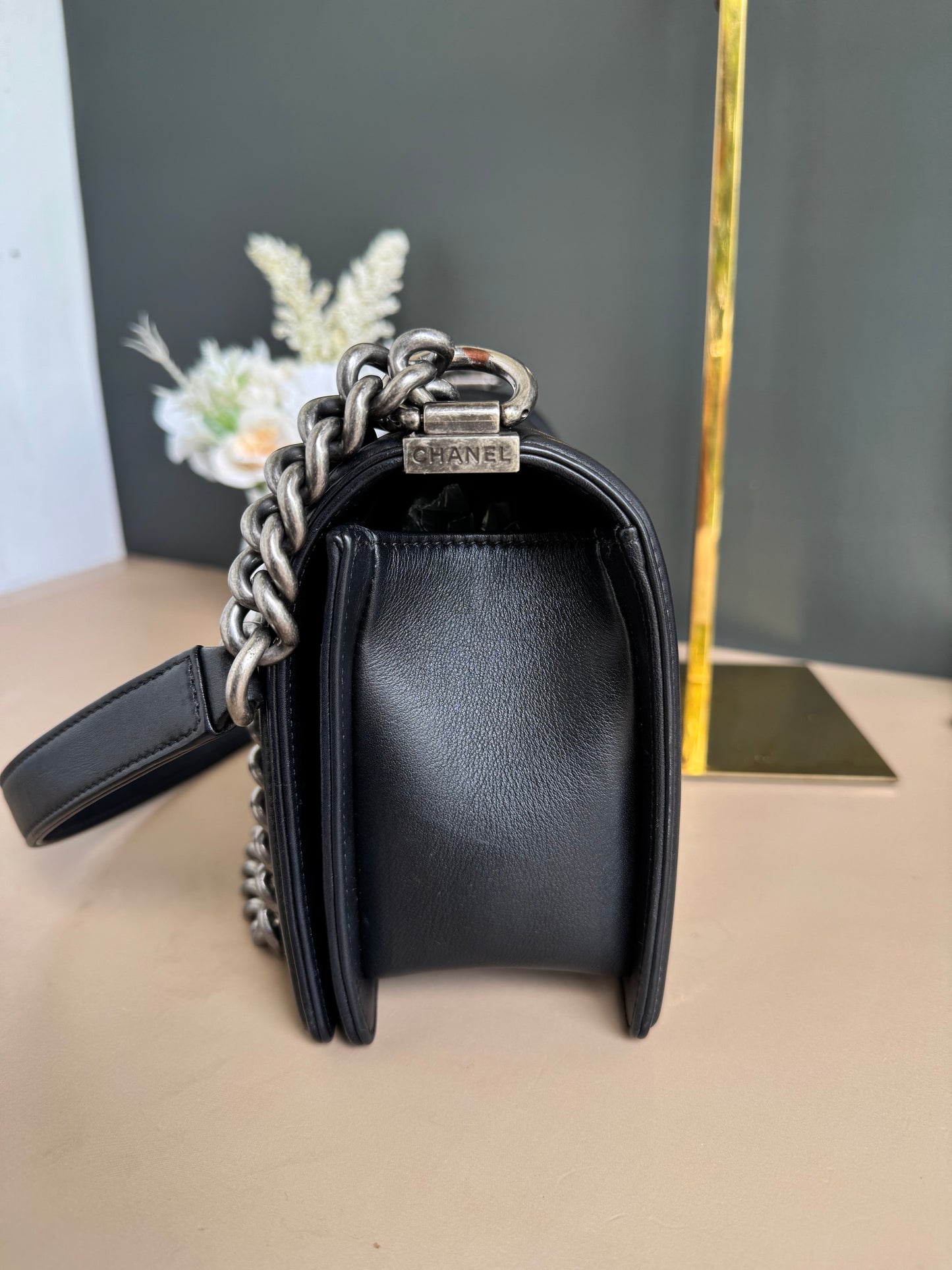 CHANEL LE BOY OLD MEDIUM