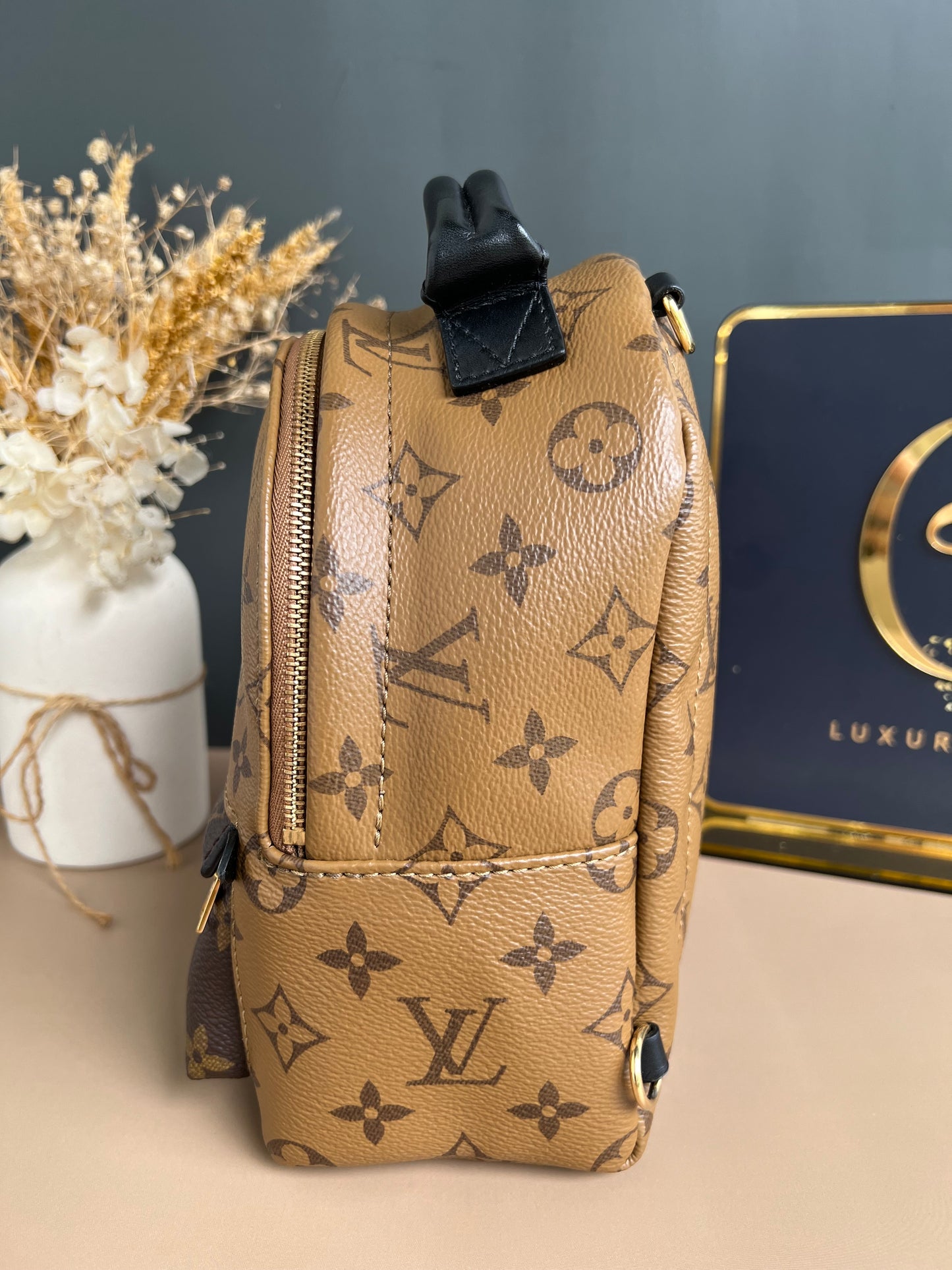 LOUIS VUITTON PALMSPRING MINI REVERSE MONOGRAM