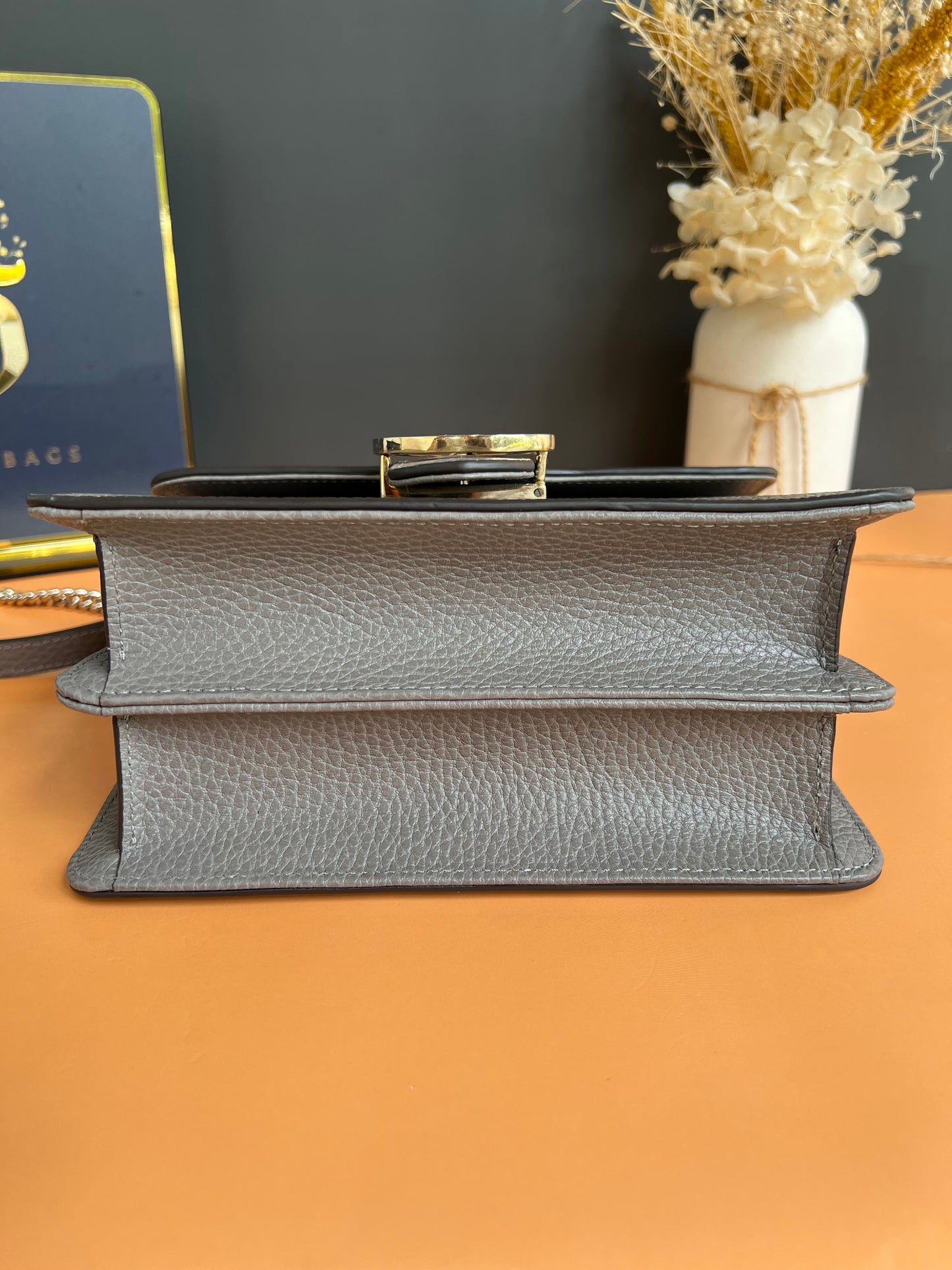 GUCCI INTERLOCK FLAP SMALL