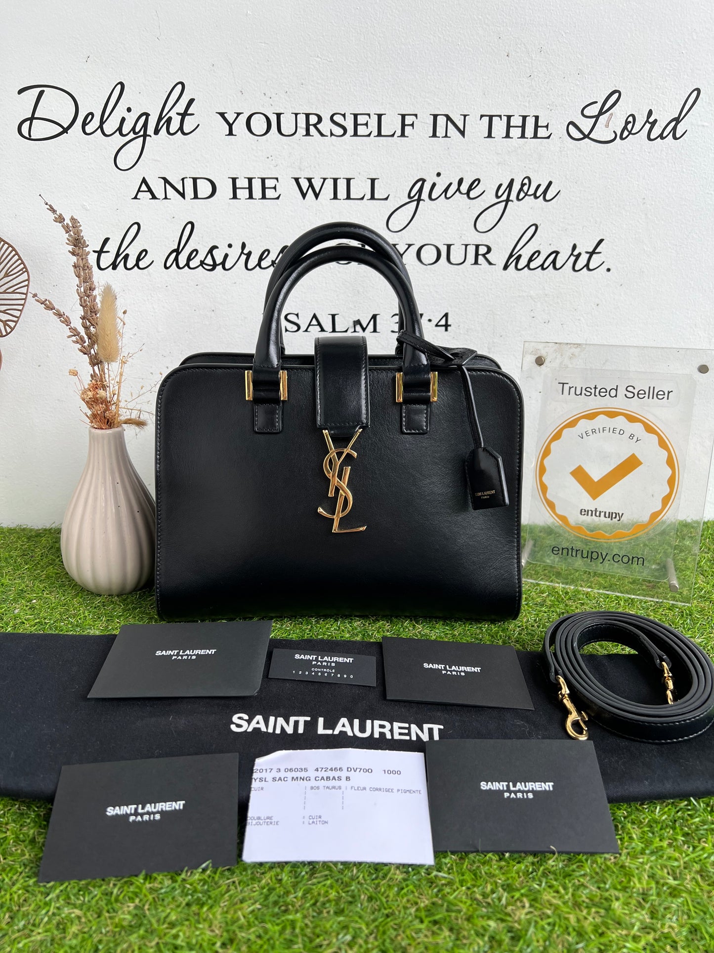 YSL SAINT LAURENT BABY CABAS